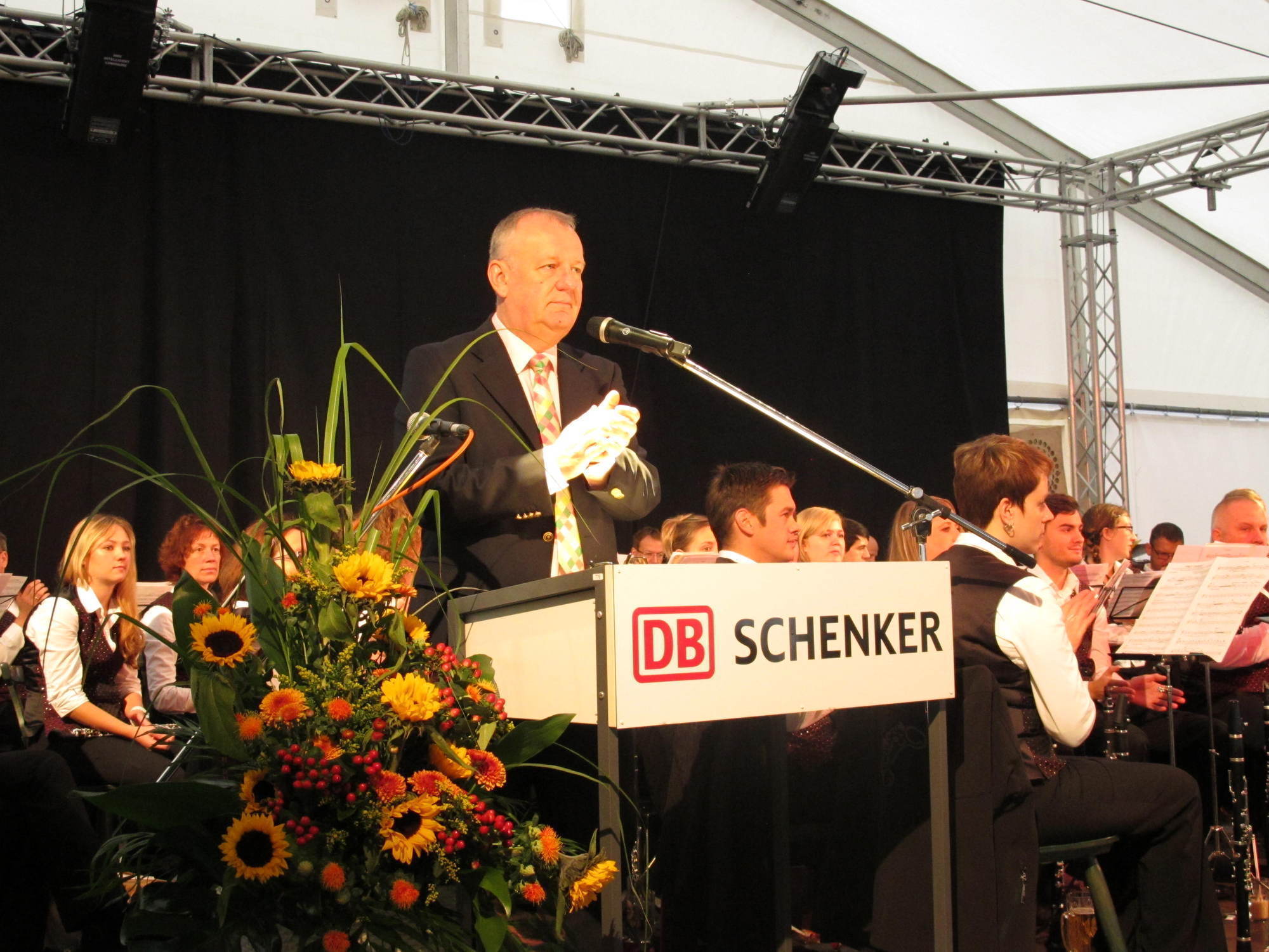 DB Schenker eröffnete am Wochenende nicht nur neue Räumlichkeiten am Standort Augsburg, Foto: B4B SCHWABEN