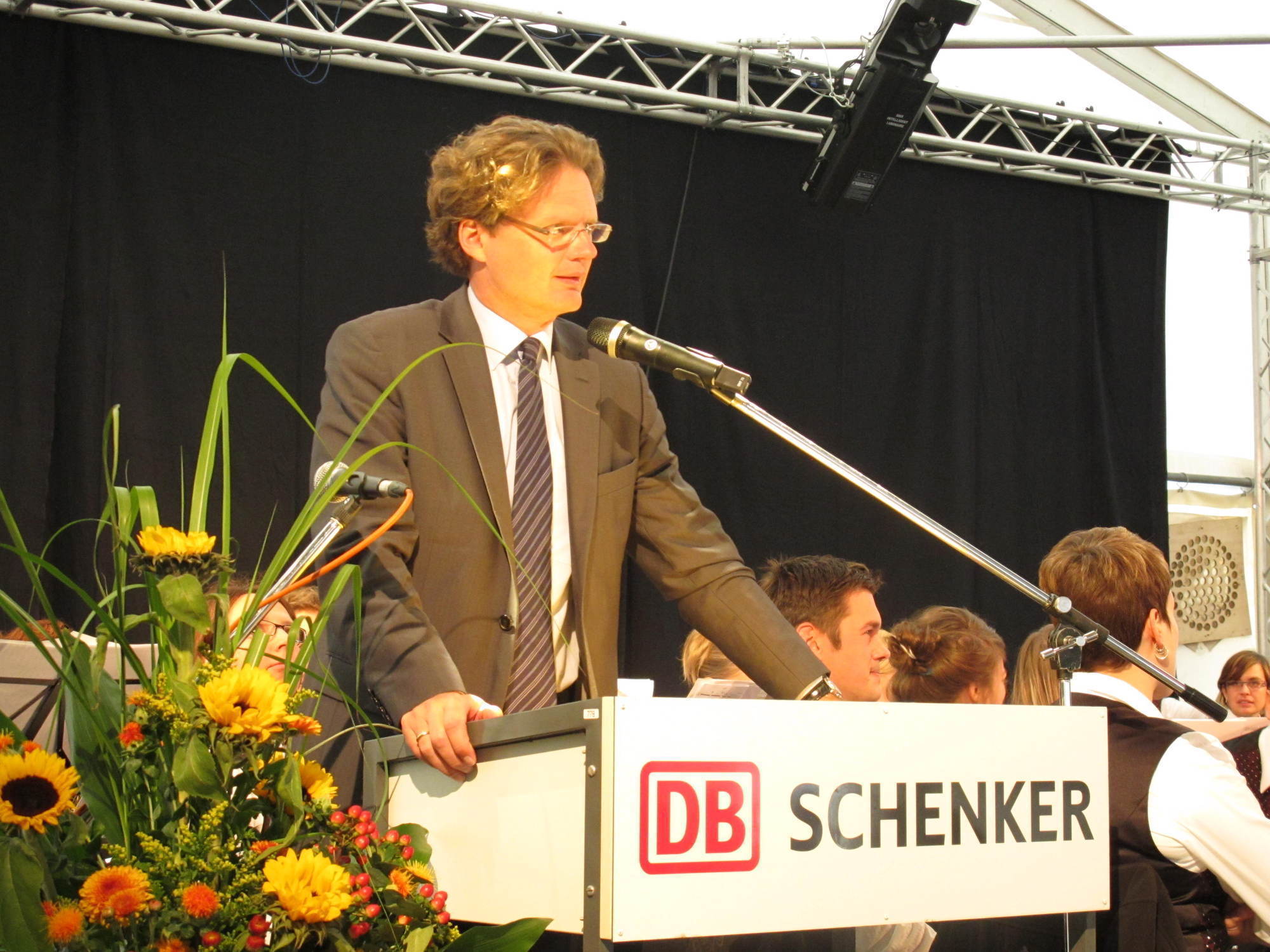 DB Schenker eröffnete am Wochenende nicht nur neue Räumlichkeiten am Standort Augsburg, Foto: B4B SCHWABEN