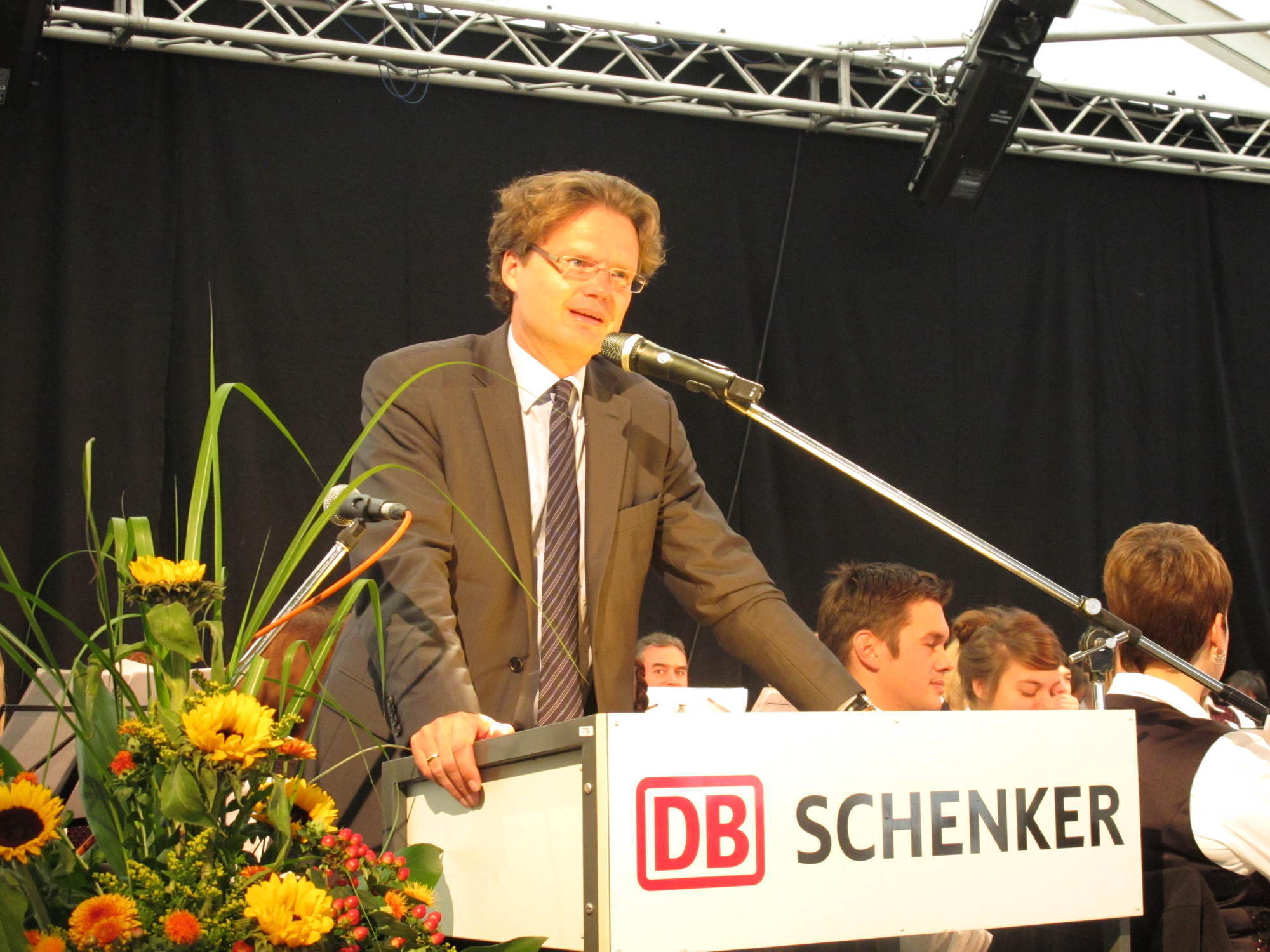 DB Schenker eröffnete am Wochenende nicht nur neue Räumlichkeiten am Standort Augsburg, Foto: B4B SCHWABEN