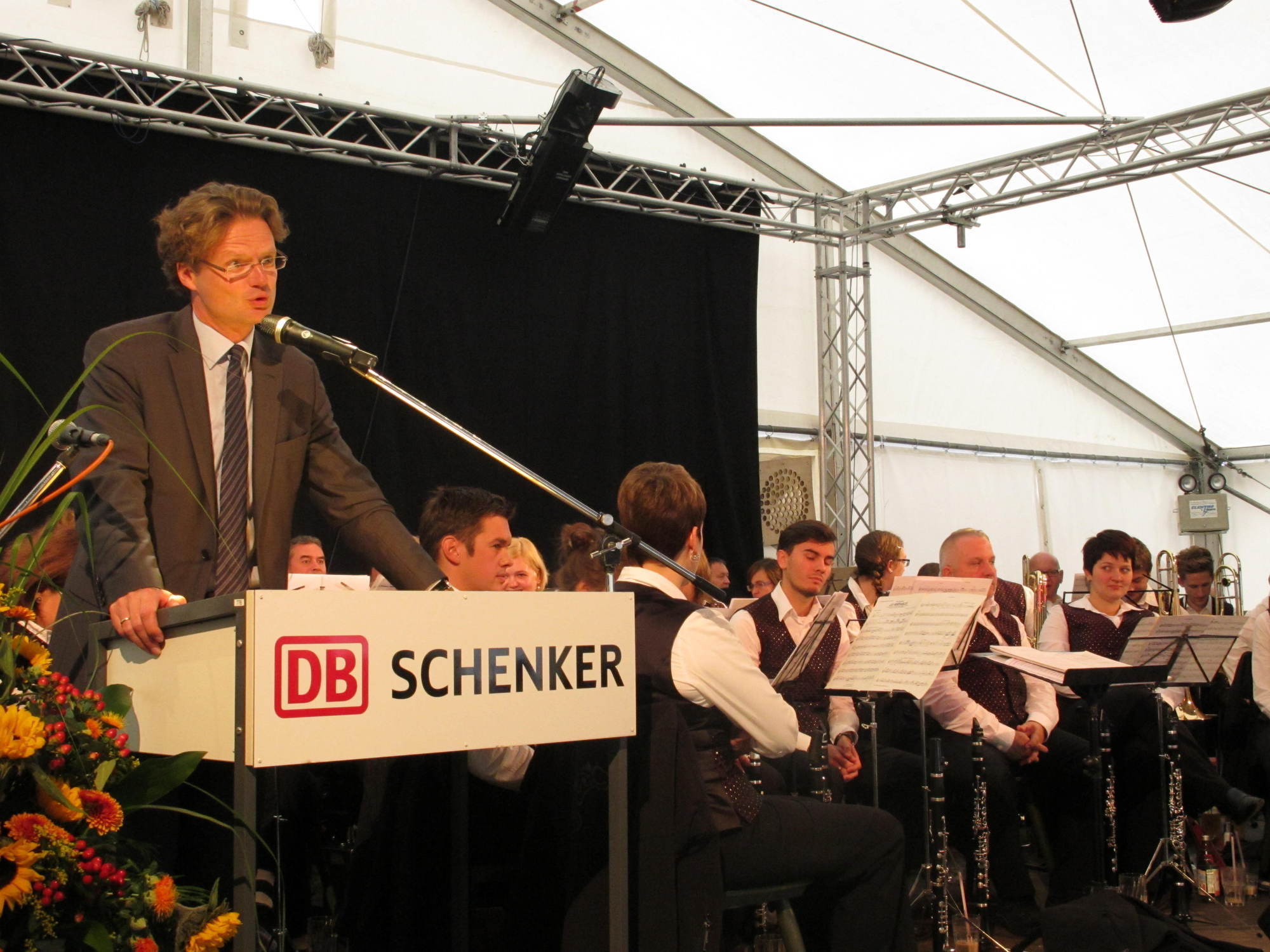DB Schenker eröffnete am Wochenende nicht nur neue Räumlichkeiten am Standort Augsburg, Foto: B4B SCHWABEN