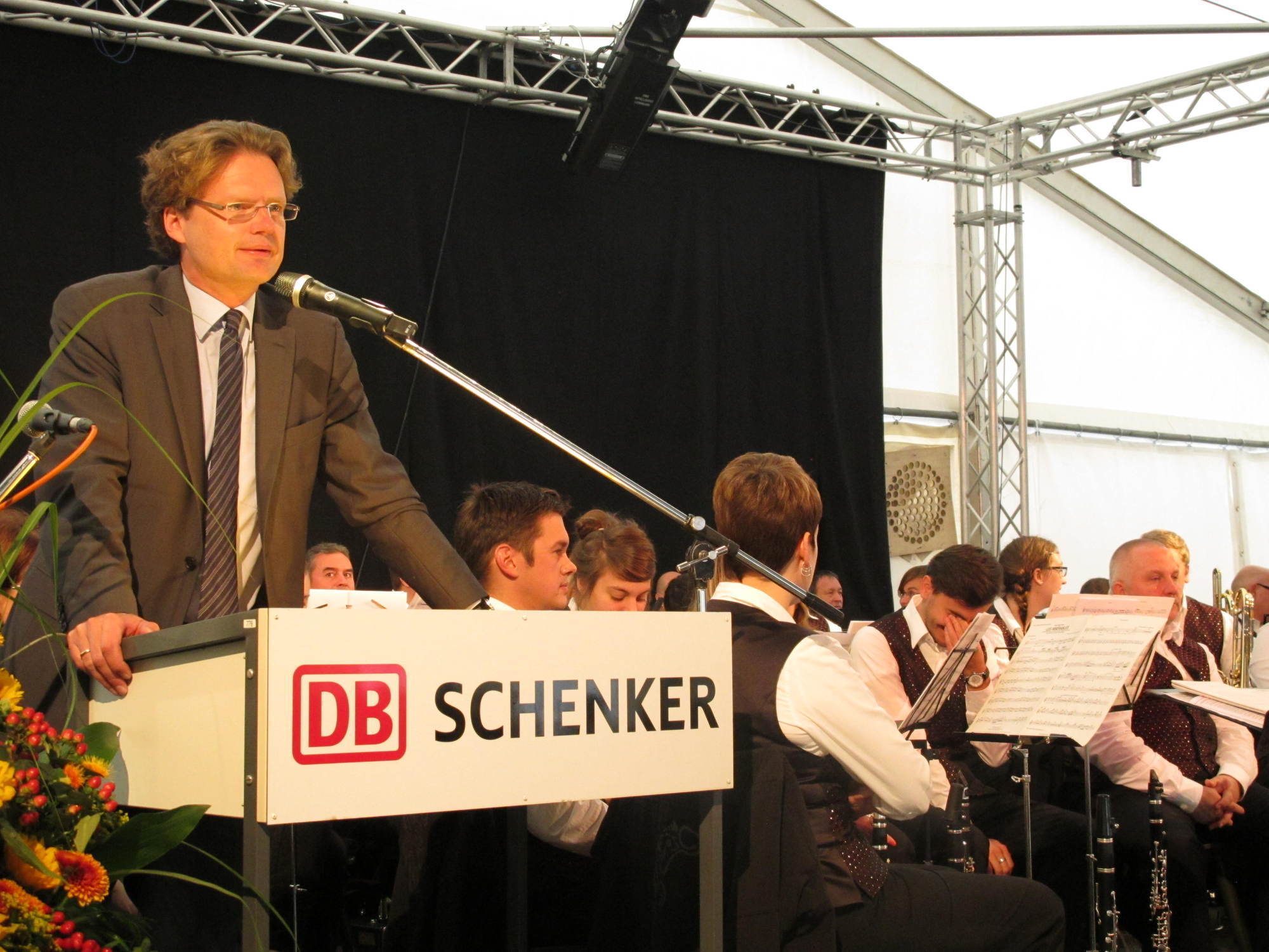 DB Schenker eröffnete am Wochenende nicht nur neue Räumlichkeiten am Standort Augsburg, Foto: B4B SCHWABEN