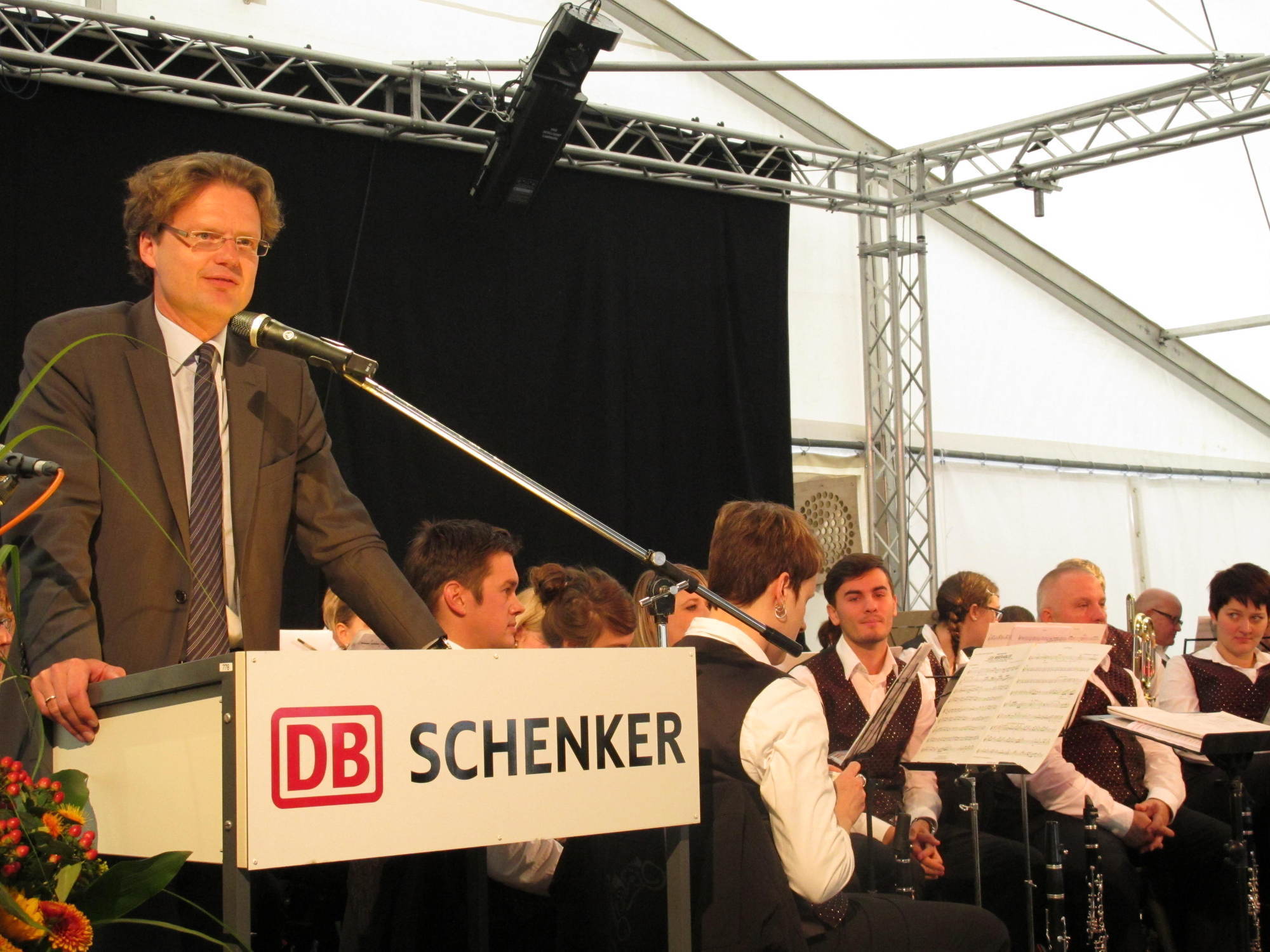 DB Schenker eröffnete am Wochenende nicht nur neue Räumlichkeiten am Standort Augsburg, Foto: B4B SCHWABEN