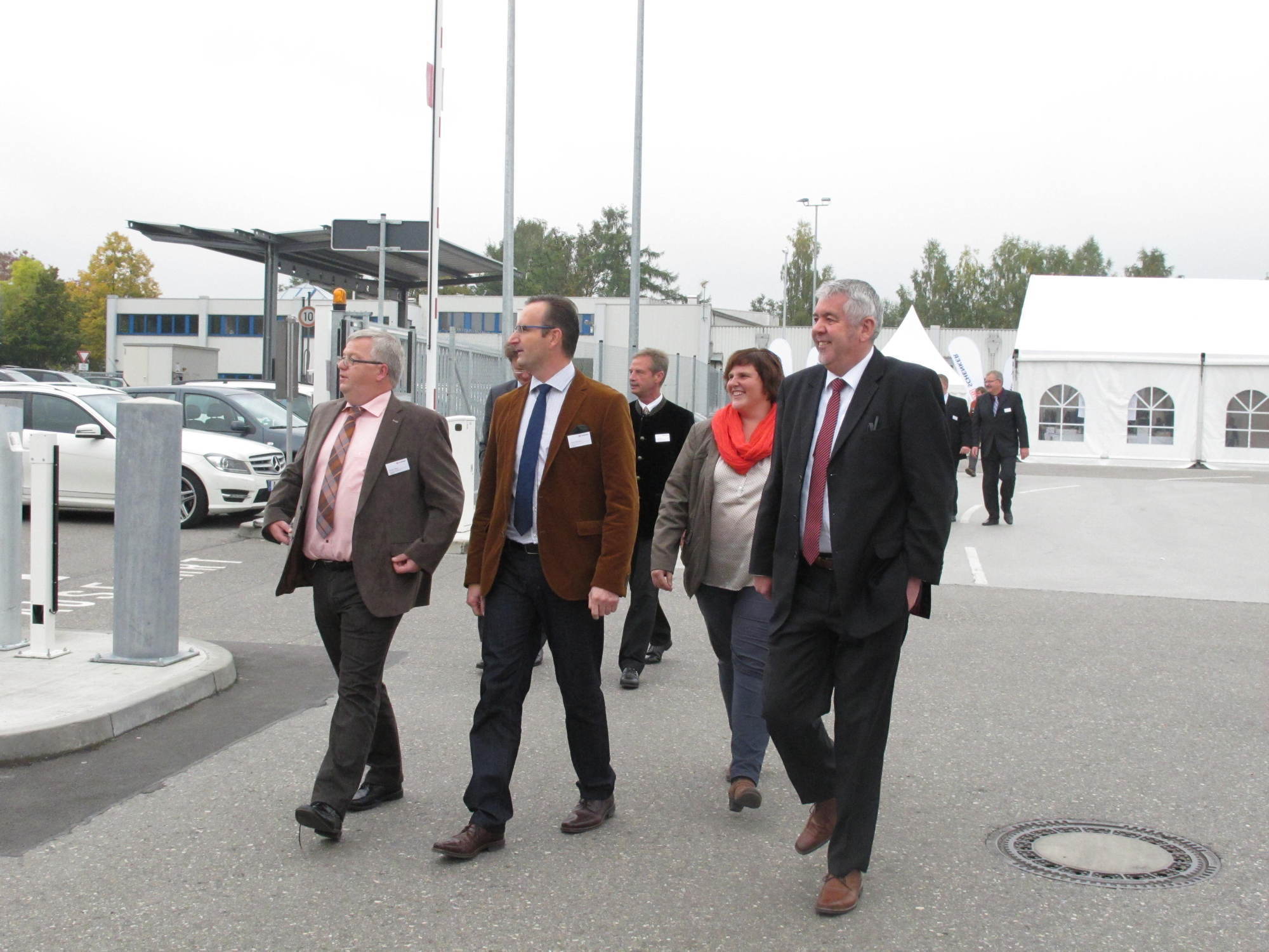 DB Schenker eröffnete am Wochenende nicht nur neue Räumlichkeiten am Standort Augsburg, Foto: B4B SCHWABEN