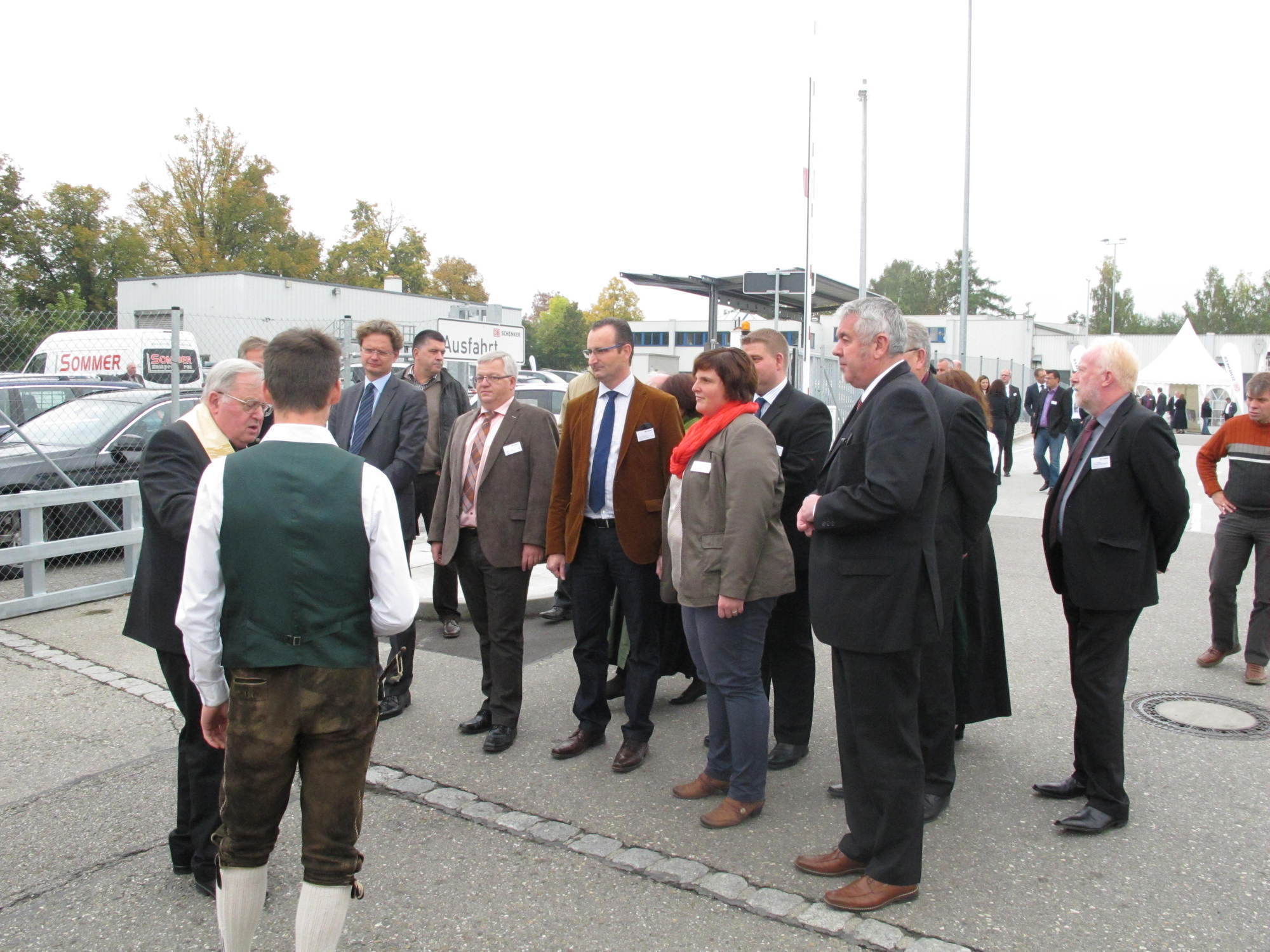 DB Schenker eröffnete am Wochenende nicht nur neue Räumlichkeiten am Standort Augsburg, Foto: B4B SCHWABEN