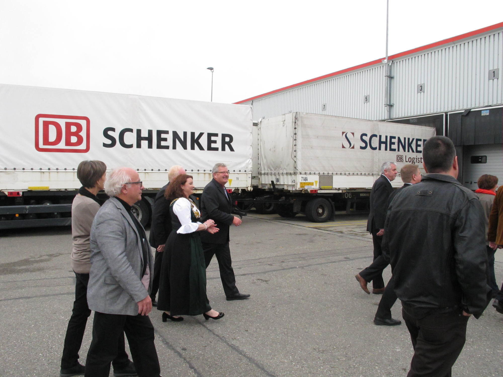 DB Schenker eröffnete am Wochenende nicht nur neue Räumlichkeiten am Standort Augsburg, Foto: B4B SCHWABEN