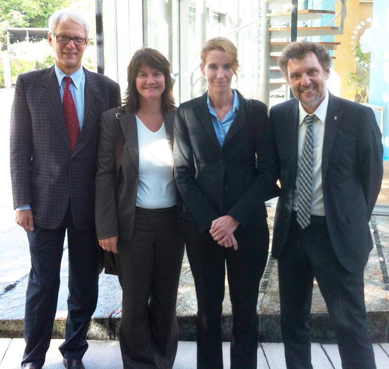 Vorstellung der Leitfadenstudie vor Vertretern des Bayerischen Städtetags. Foto: Uni Augsburg