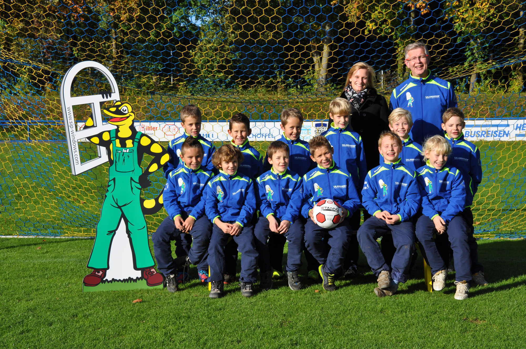 Die Jugendmannschaft des SV Salamander Türkheim. Foto: SV Salamander