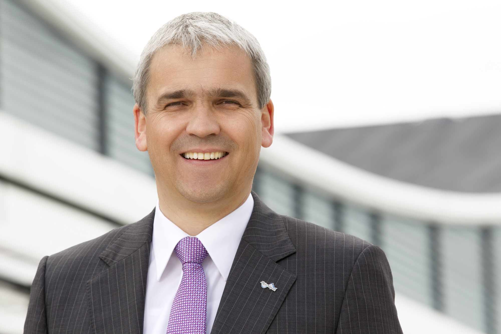 Airport Geschäftsführer Ralf Schmid sieht ebenfalls große Potenziale im Flughafen. Foto: Allgäu Airport GmbH & Co.KG