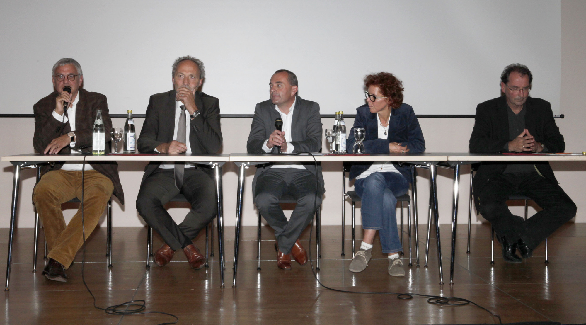 Angeregte Diskussion beim Forum Baukultur Bild: Landratsamt/Büchele