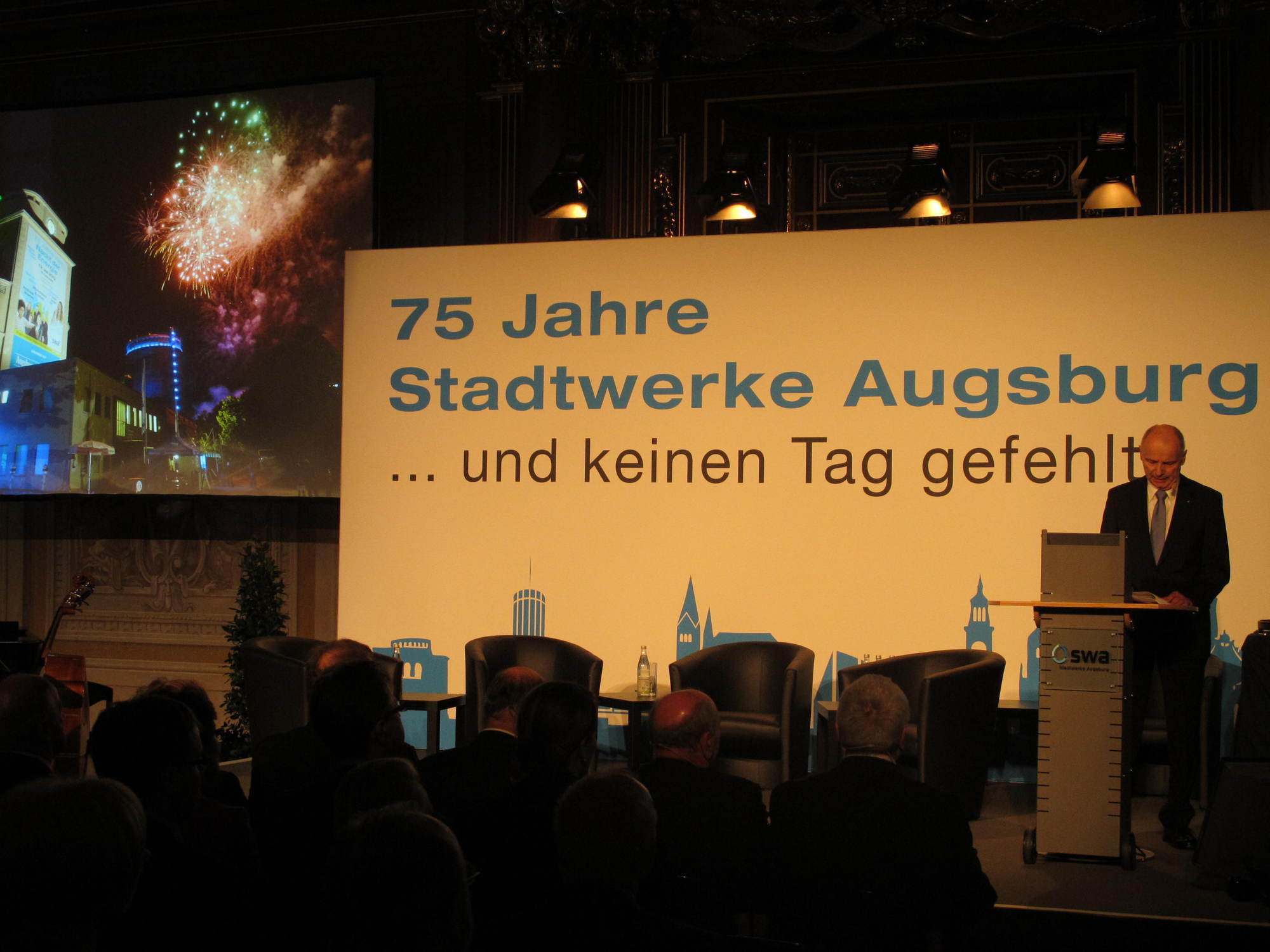 Die swa feierten ihr 75. Jubiläum mit einem Fest im Augsburger Rathaus, Foto: B4B SCHWABEN