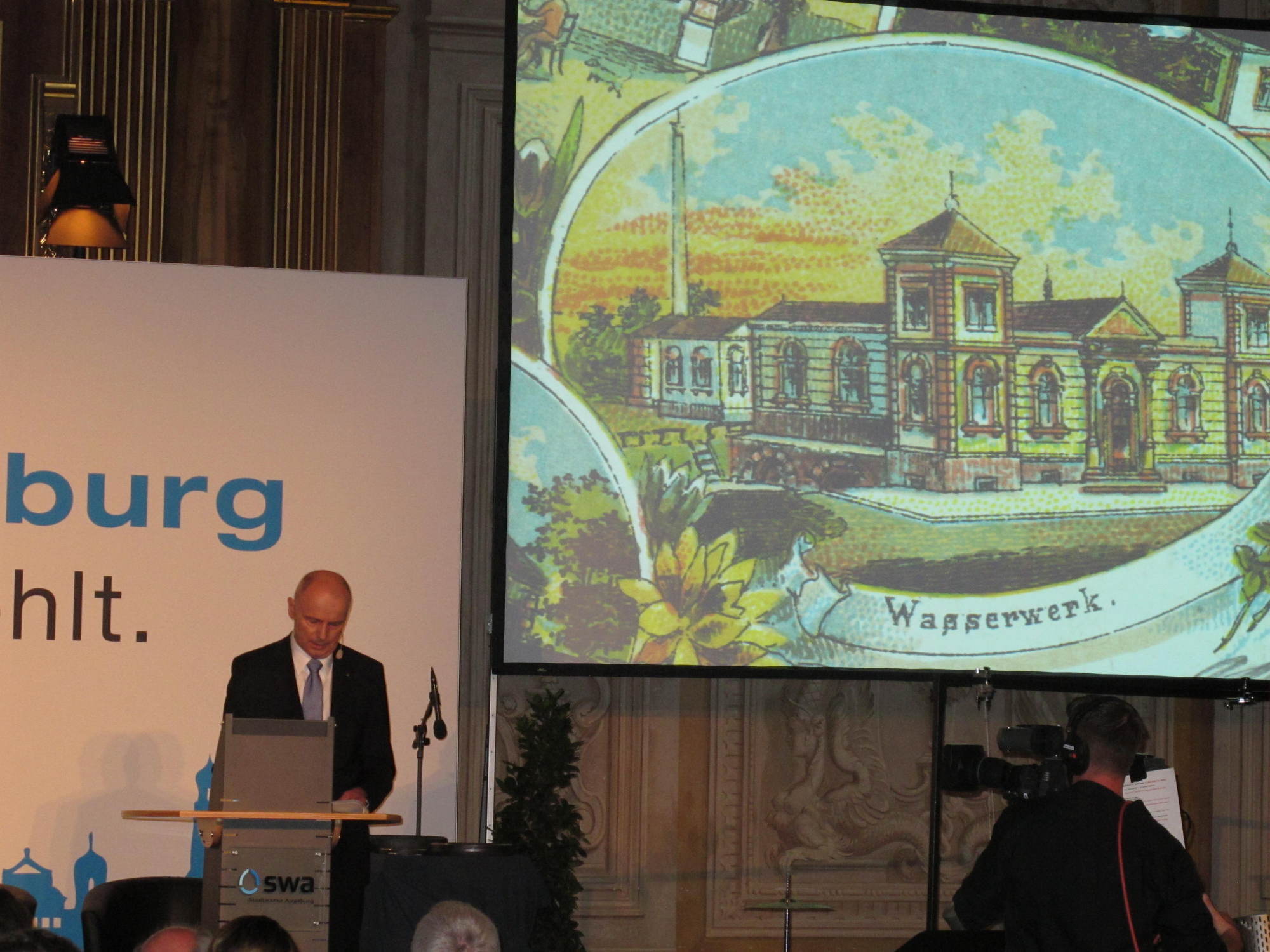 Die swa feierten ihr 75. Jubiläum mit einem Fest im Augsburger Rathaus, Foto: B4B SCHWABEN