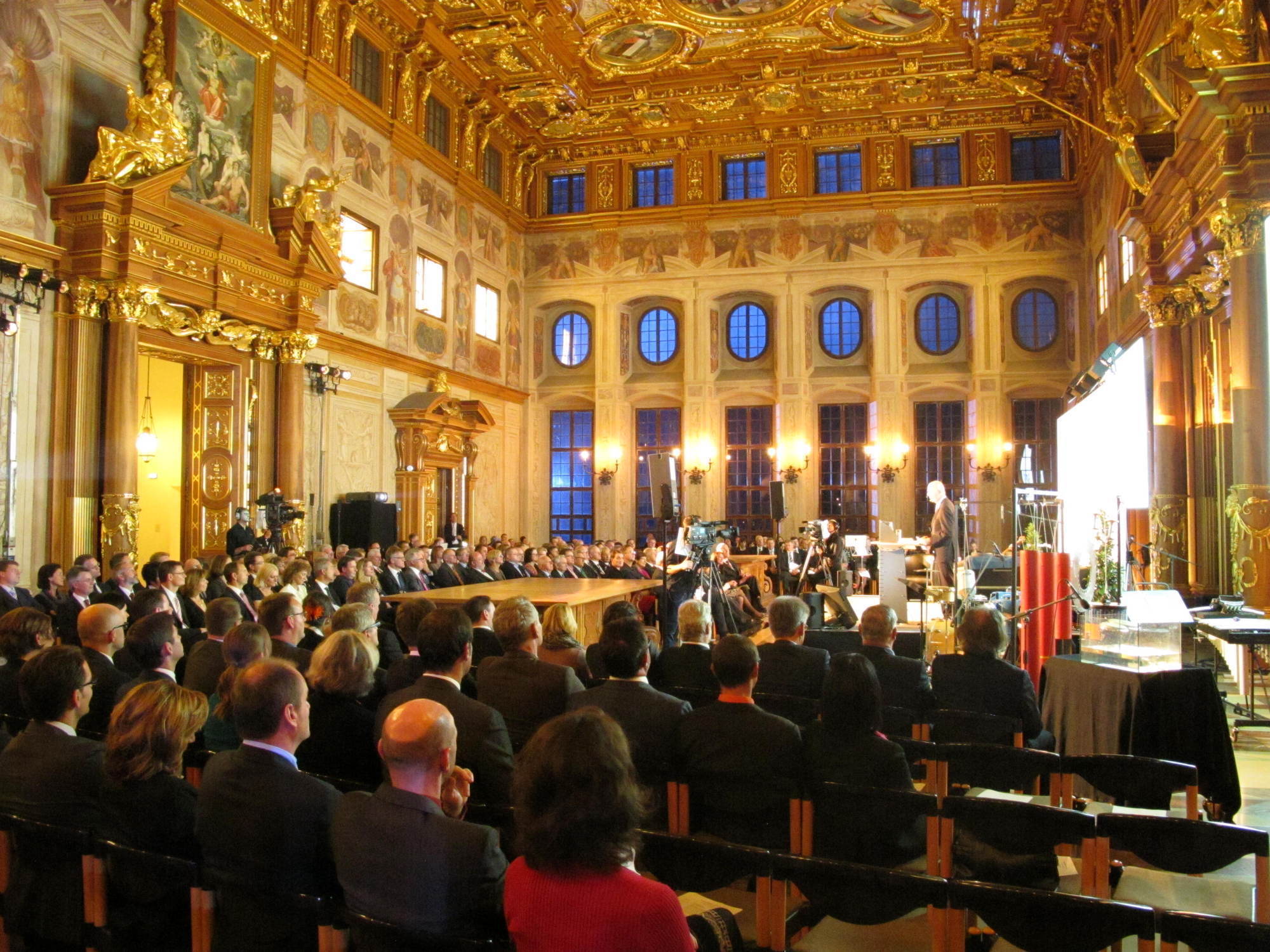 Die swa feierten ihr 75. Jubiläum mit einem Fest im Augsburger Rathaus, Foto: B4B SCHWABEN