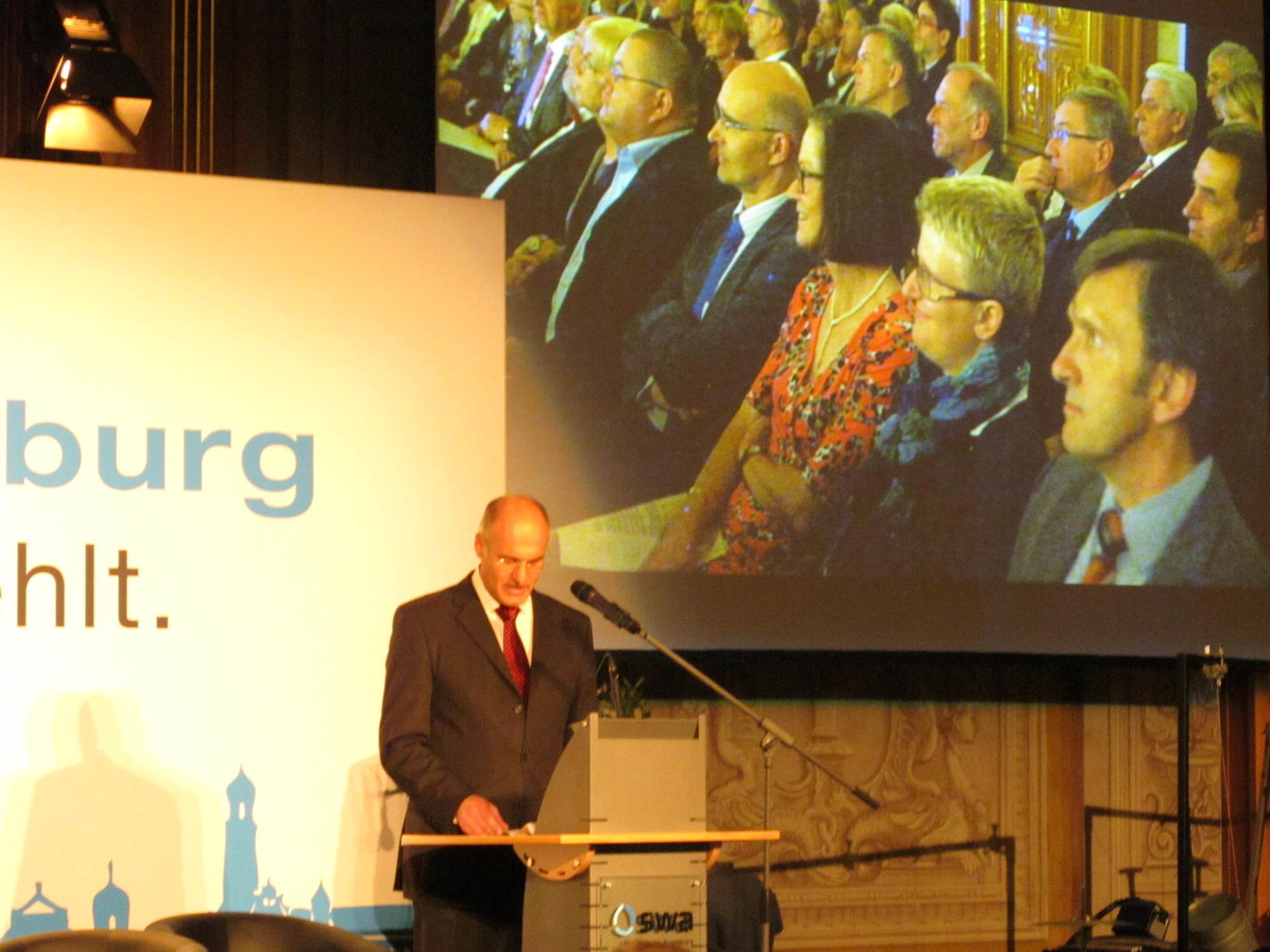 Die swa feierten ihr 75. Jubiläum mit einem Fest im Augsburger Rathaus, Foto: B4B SCHWABEN