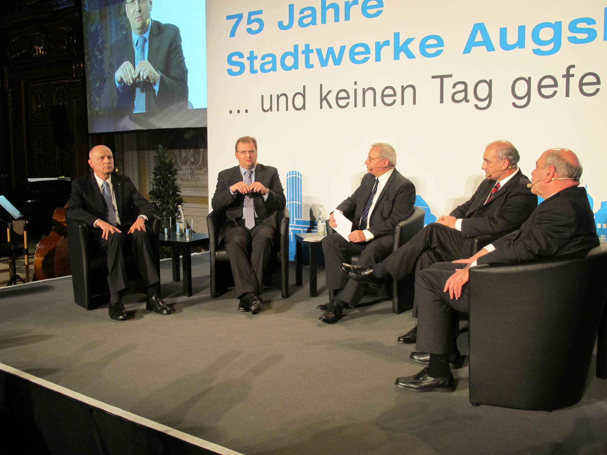 Die swa feierten ihr 75. Jubiläum mit einem Fest im Augsburger Rathaus, Foto: B4B SCHWABEN