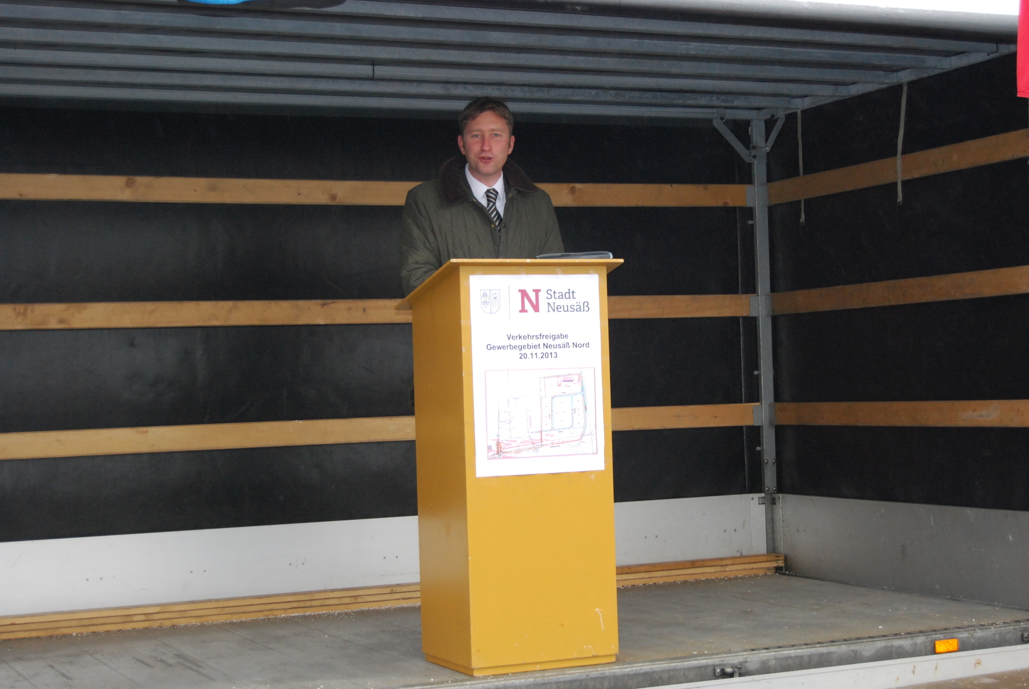 Übergabe des Gewerbegebietes Neusäß-Nord. Fotos: B4B SCHWABEN