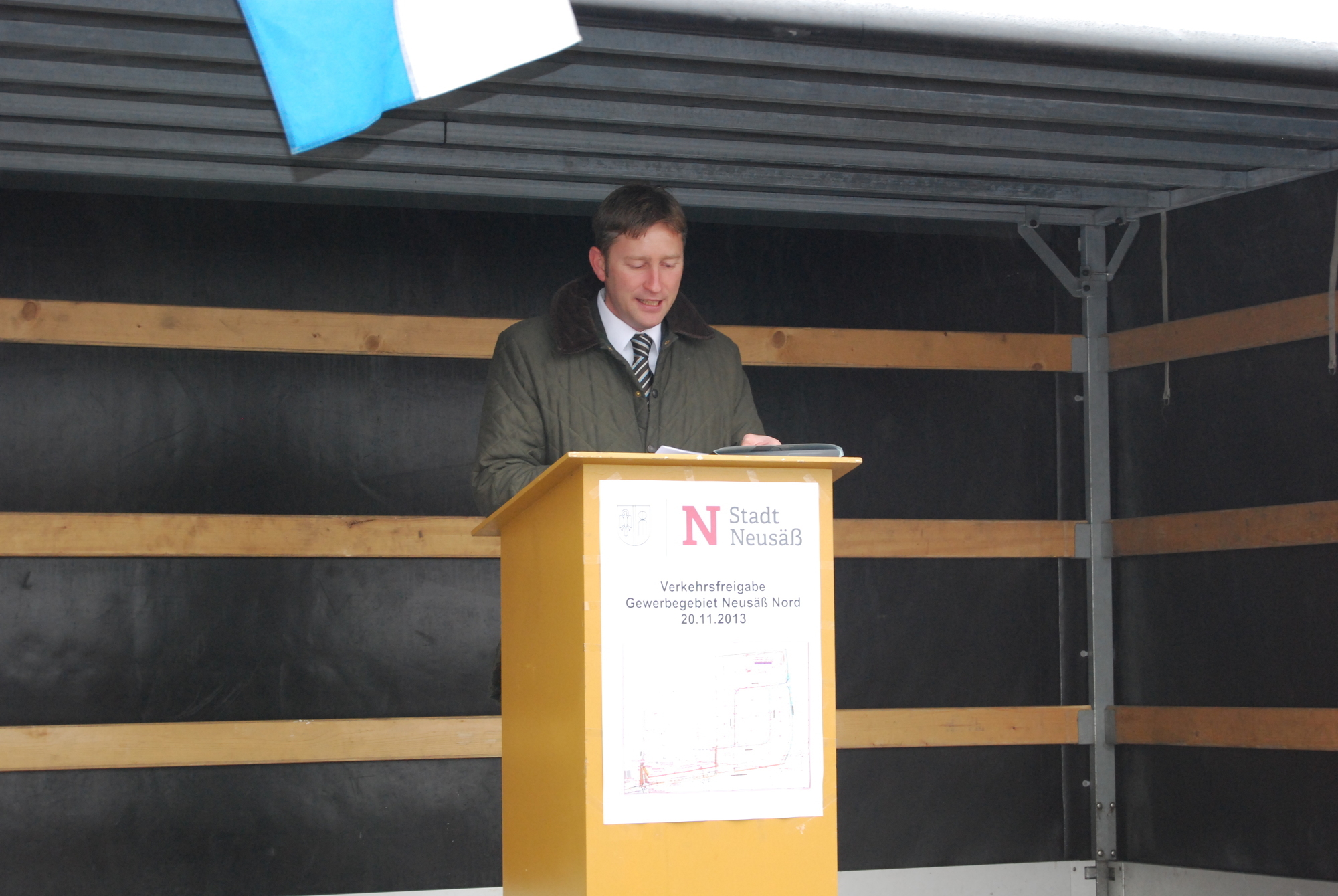 Übergabe des Gewerbegebietes Neusäß-Nord. Fotos: B4B SCHWABEN