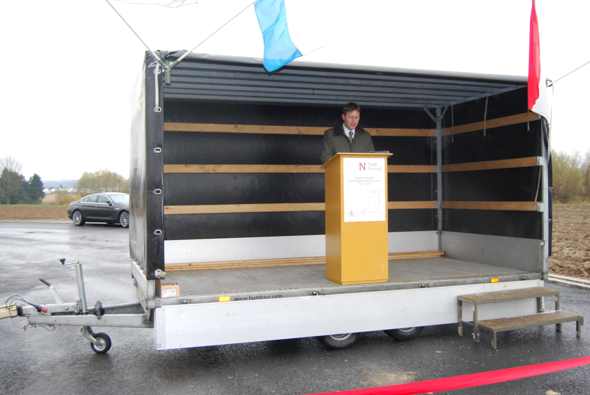 Übergabe des Gewerbegebietes Neusäß-Nord. Fotos: B4B SCHWABEN