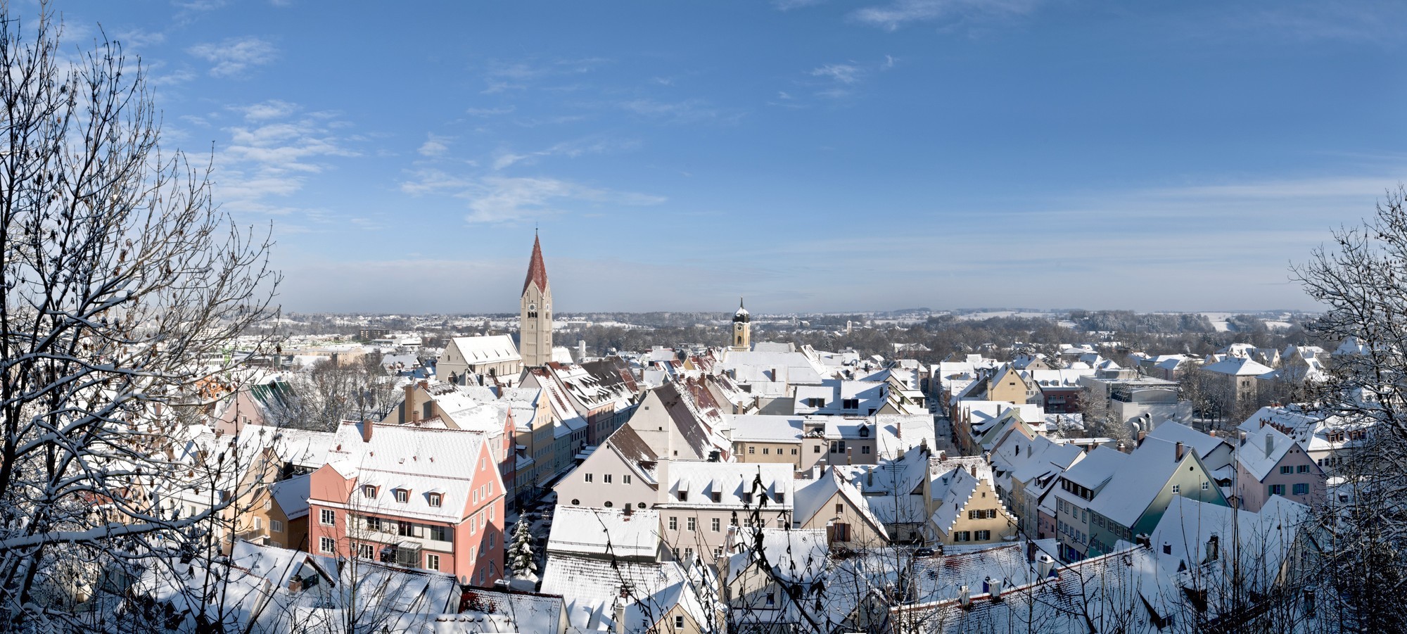 Kaufbeuren im Winter. Foto: Kaufbeuren Marketing