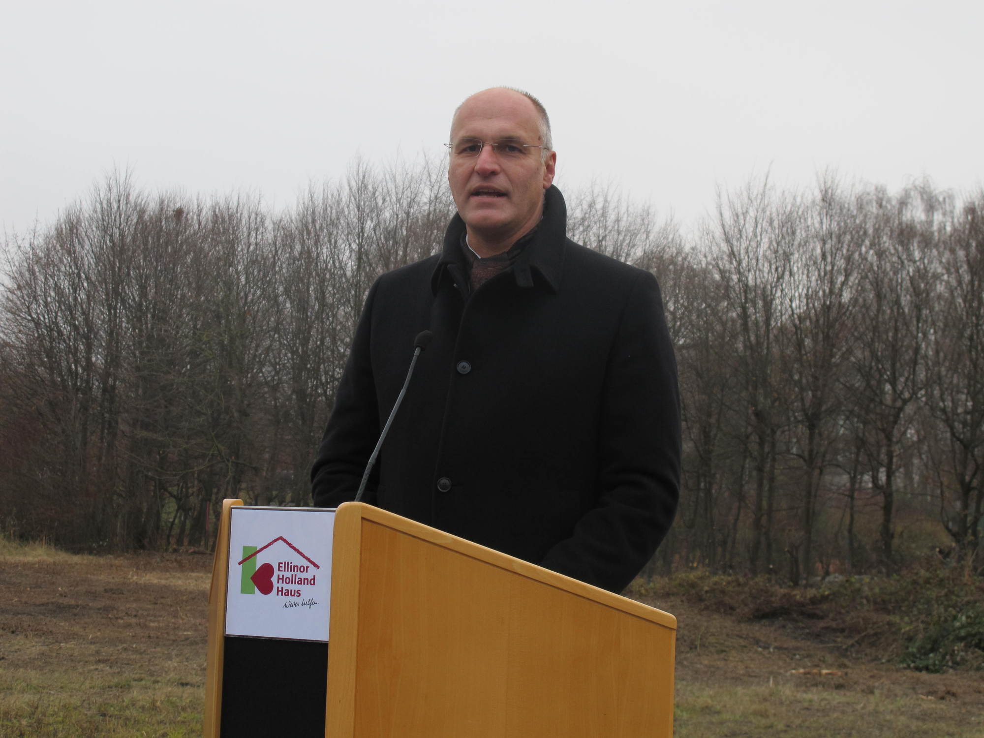 Spatenstich für das Ellinor-Holland-Haus im Textilviertel. Foto B4B SCHWABEN