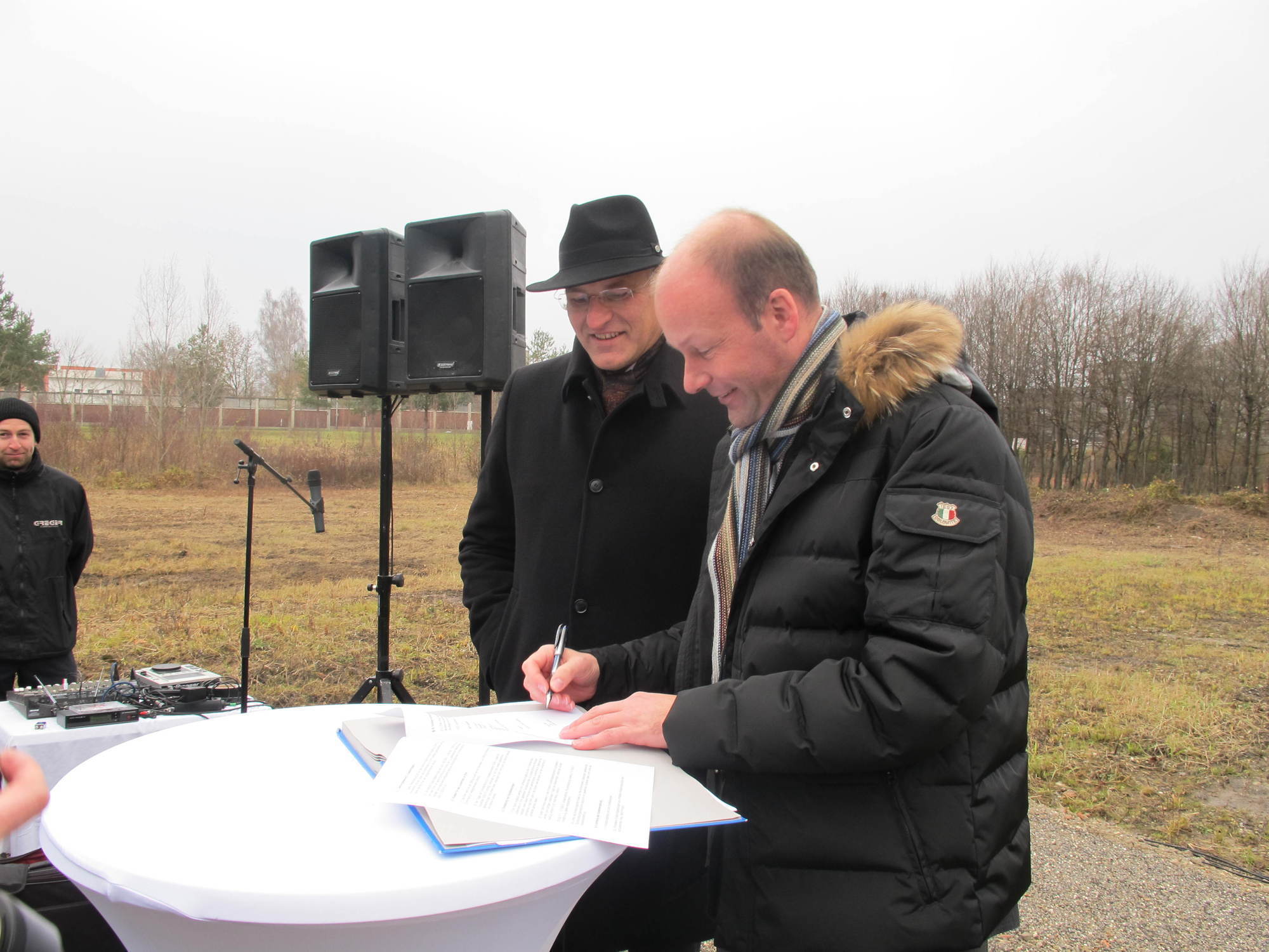 Spatenstich für das Ellinor-Holland-Haus im Textilviertel. Foto B4B SCHWABEN