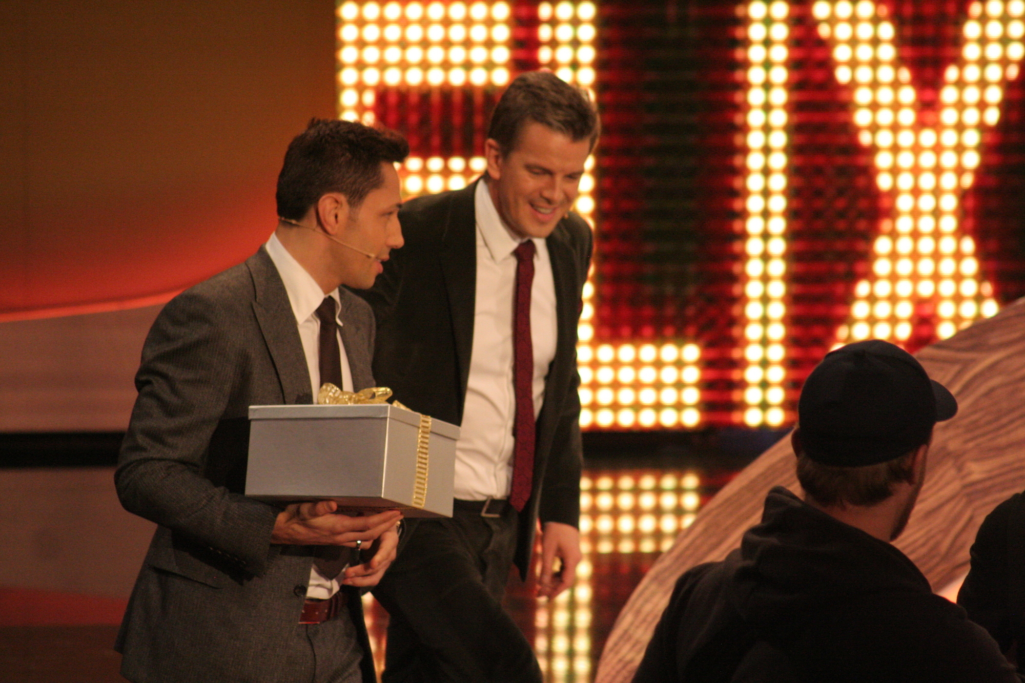 Wetten, dass…? Wolfgang Stumph, Boris Boris, Lilly Becker, Michael