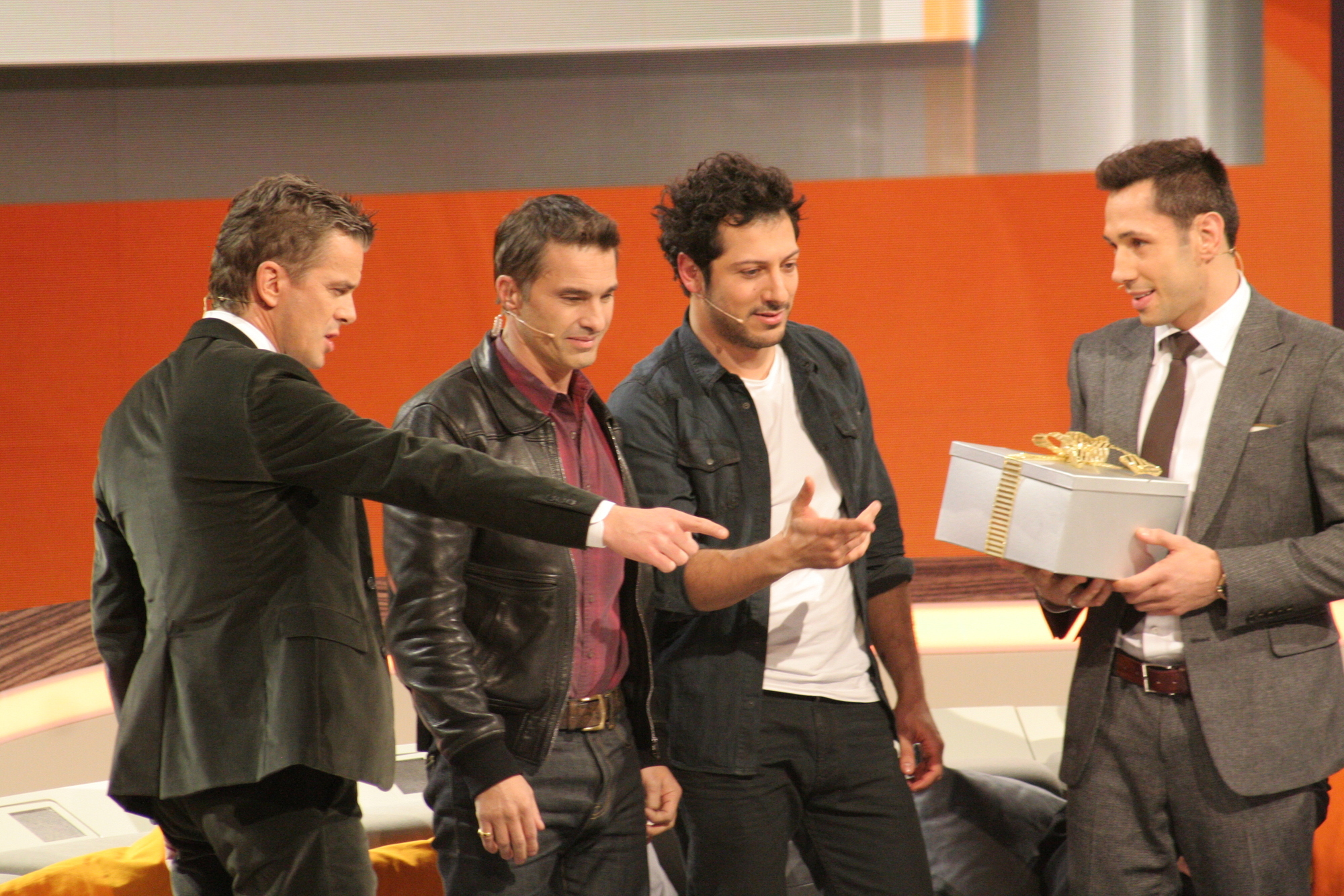 Wetten, dass…? Wolfgang Stumph, Boris Boris, Lilly Becker, Michael