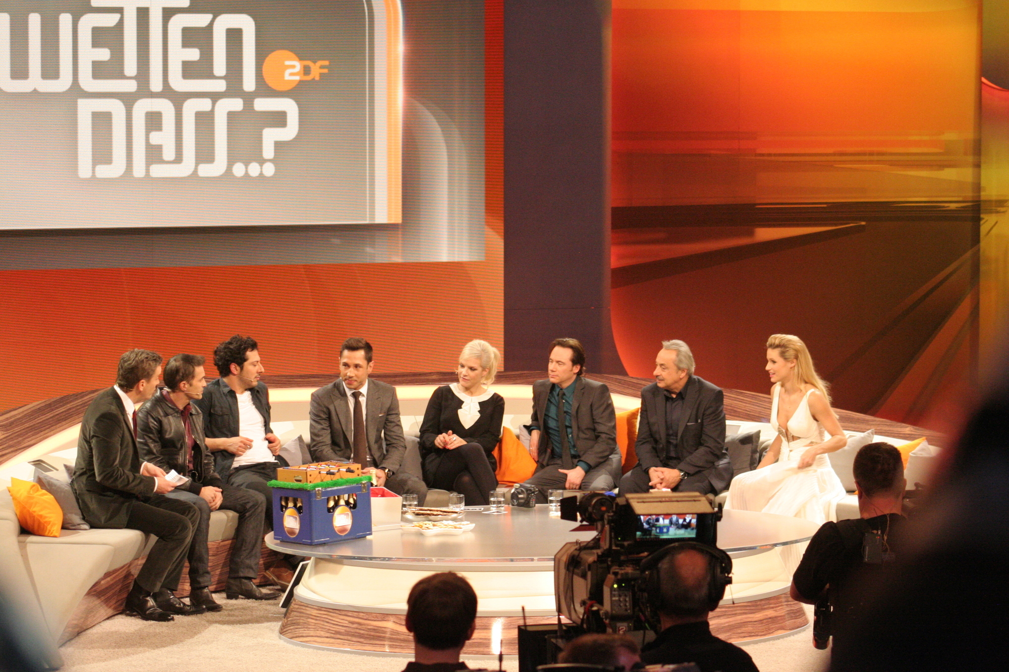 Wetten, dass…? Wolfgang Stumph, Boris Boris, Lilly Becker, Michael