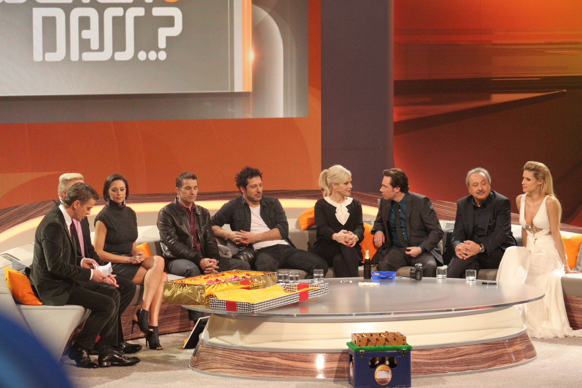 Wetten, dass…? Wolfgang Stumph, Boris Boris, Lilly Becker, Michael