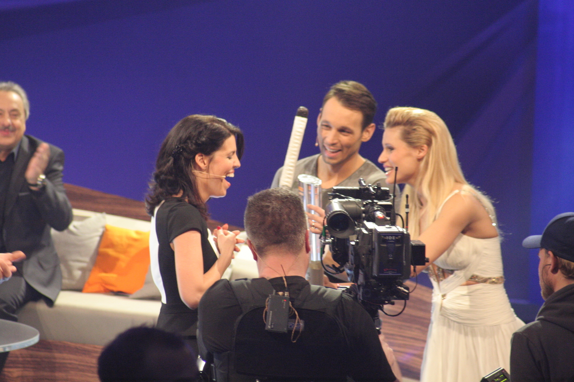 Wetten, dass…? Wolfgang Stumph, Boris Boris, Lilly Becker, Michael