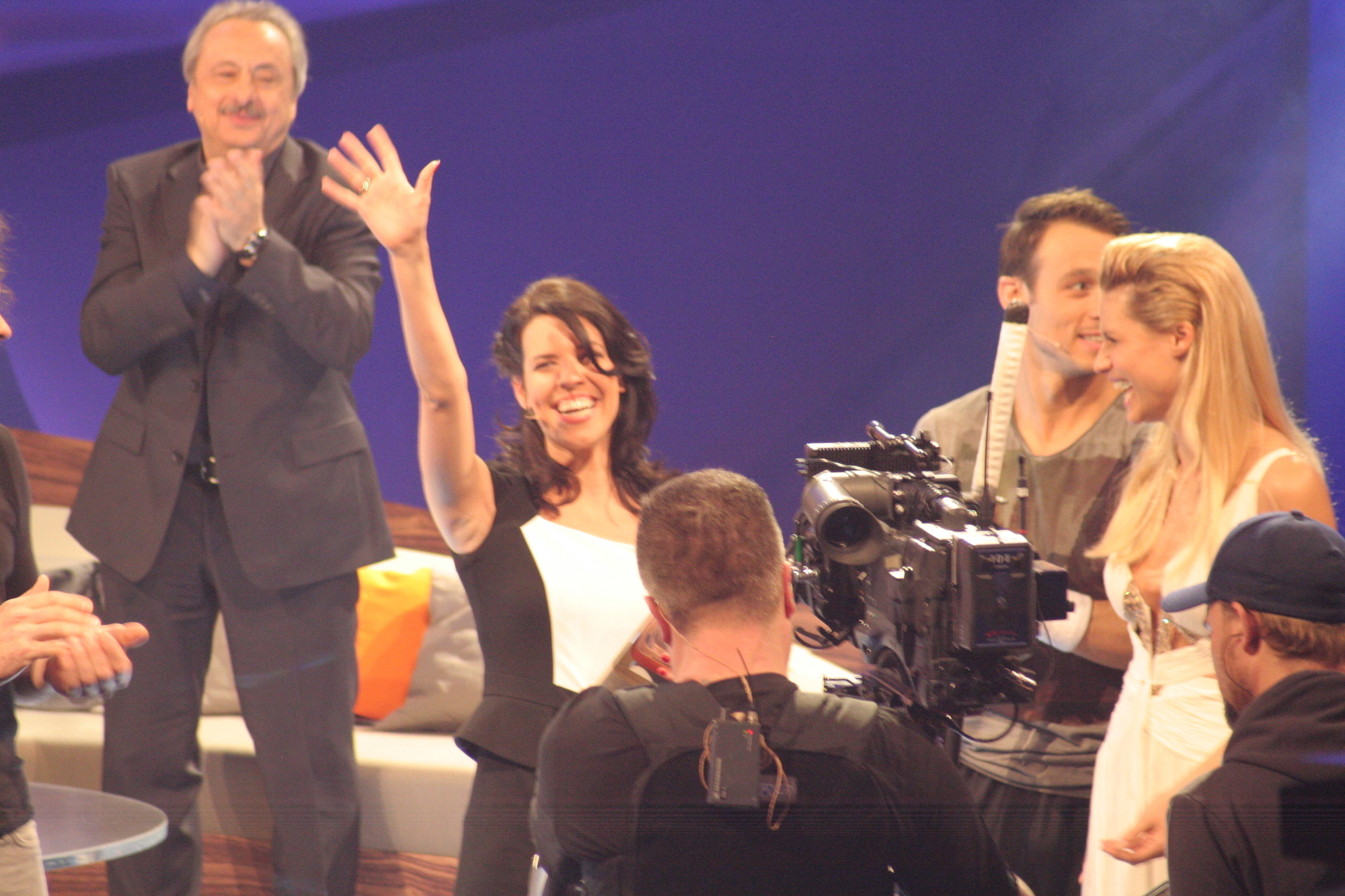 Wetten, dass…? Wolfgang Stumph, Boris Boris, Lilly Becker, Michael