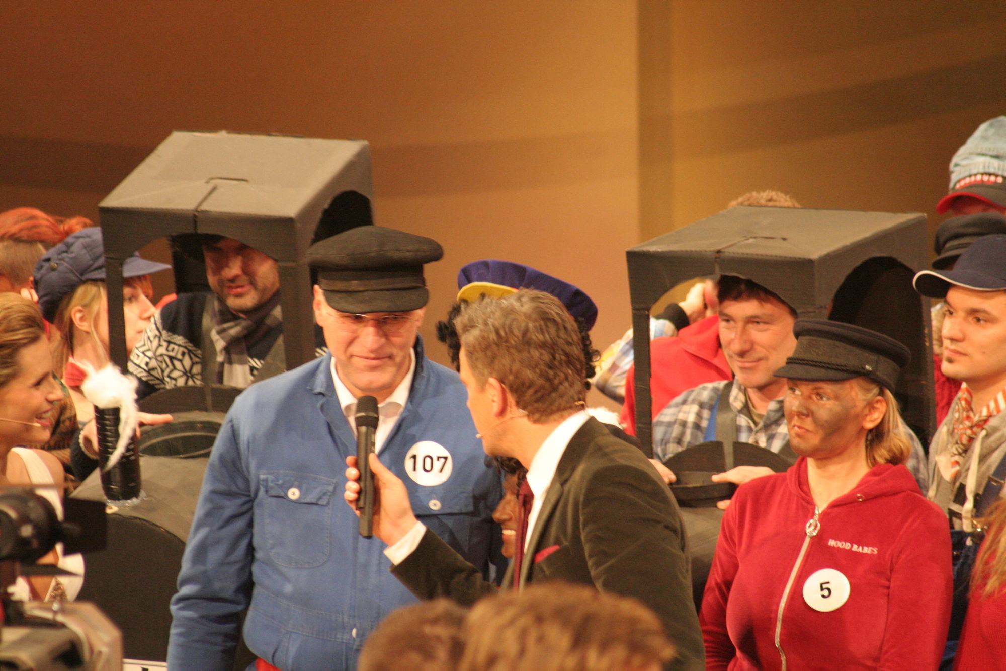 Wetten, dass…? Wolfgang Stumph, Boris Boris, Lilly Becker, Michael