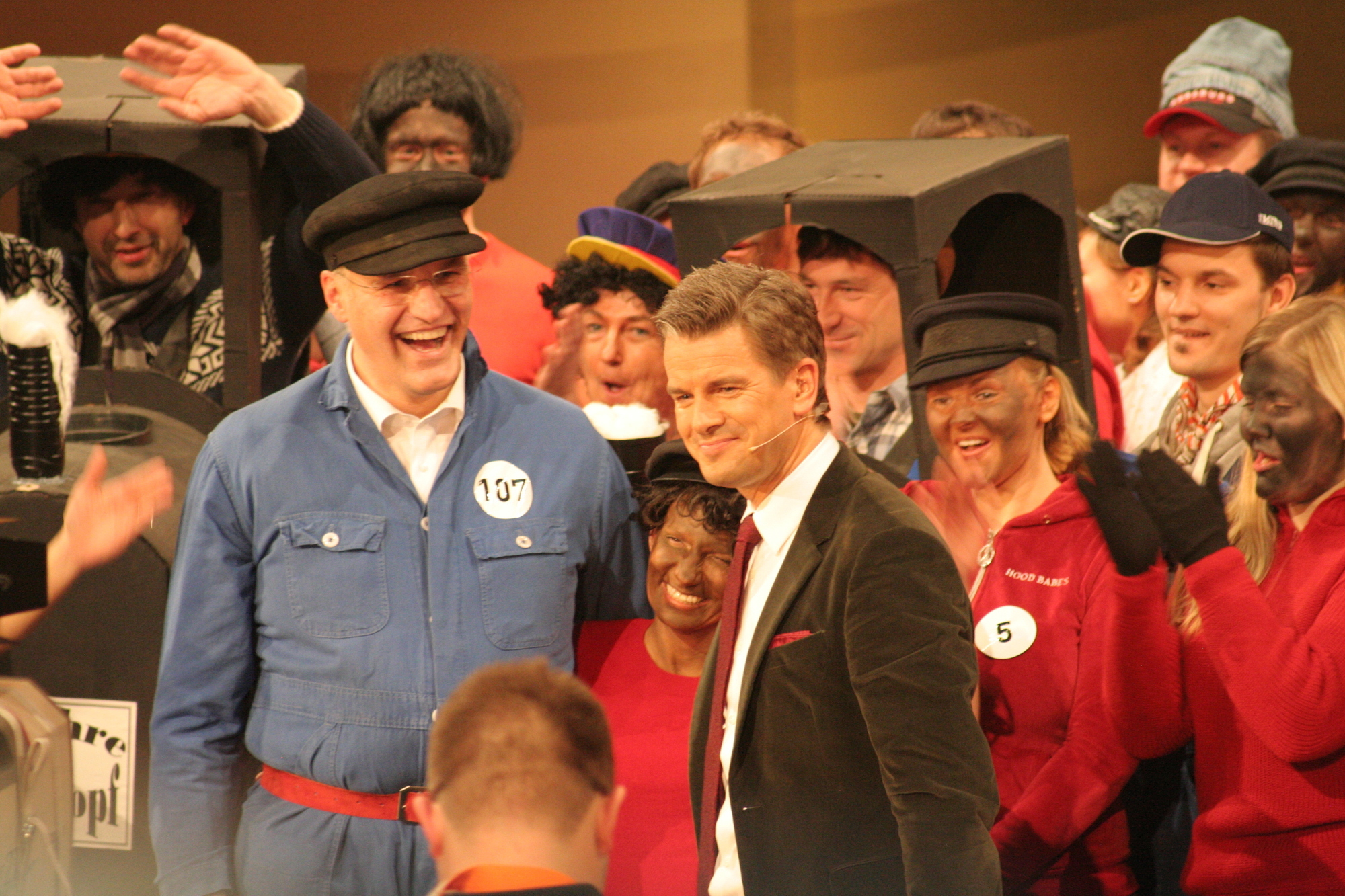 Wetten, dass…? Wolfgang Stumph, Boris Boris, Lilly Becker, Michael