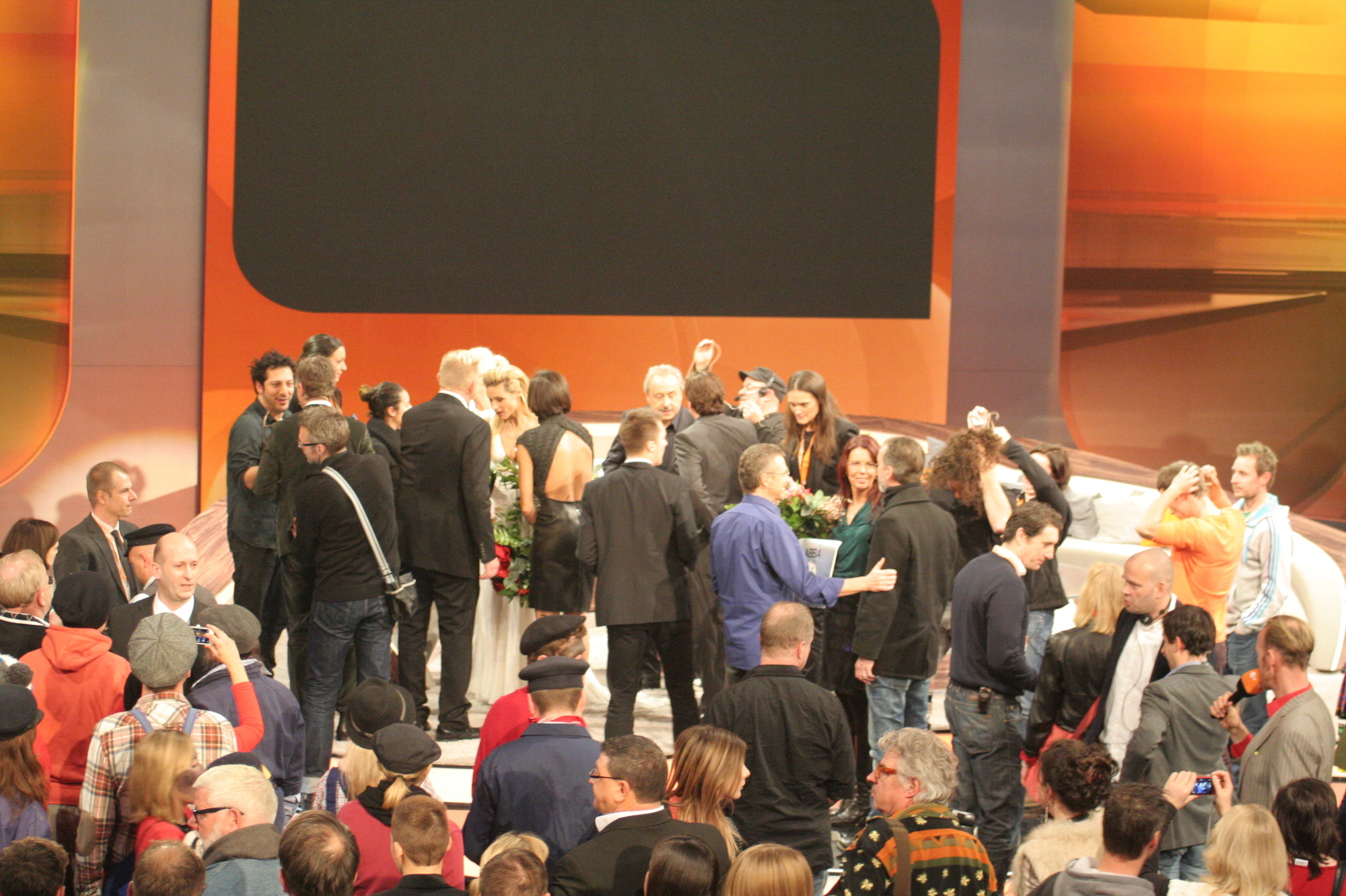 Wetten, dass…? Wolfgang Stumph, Boris Boris, Lilly Becker, Michael