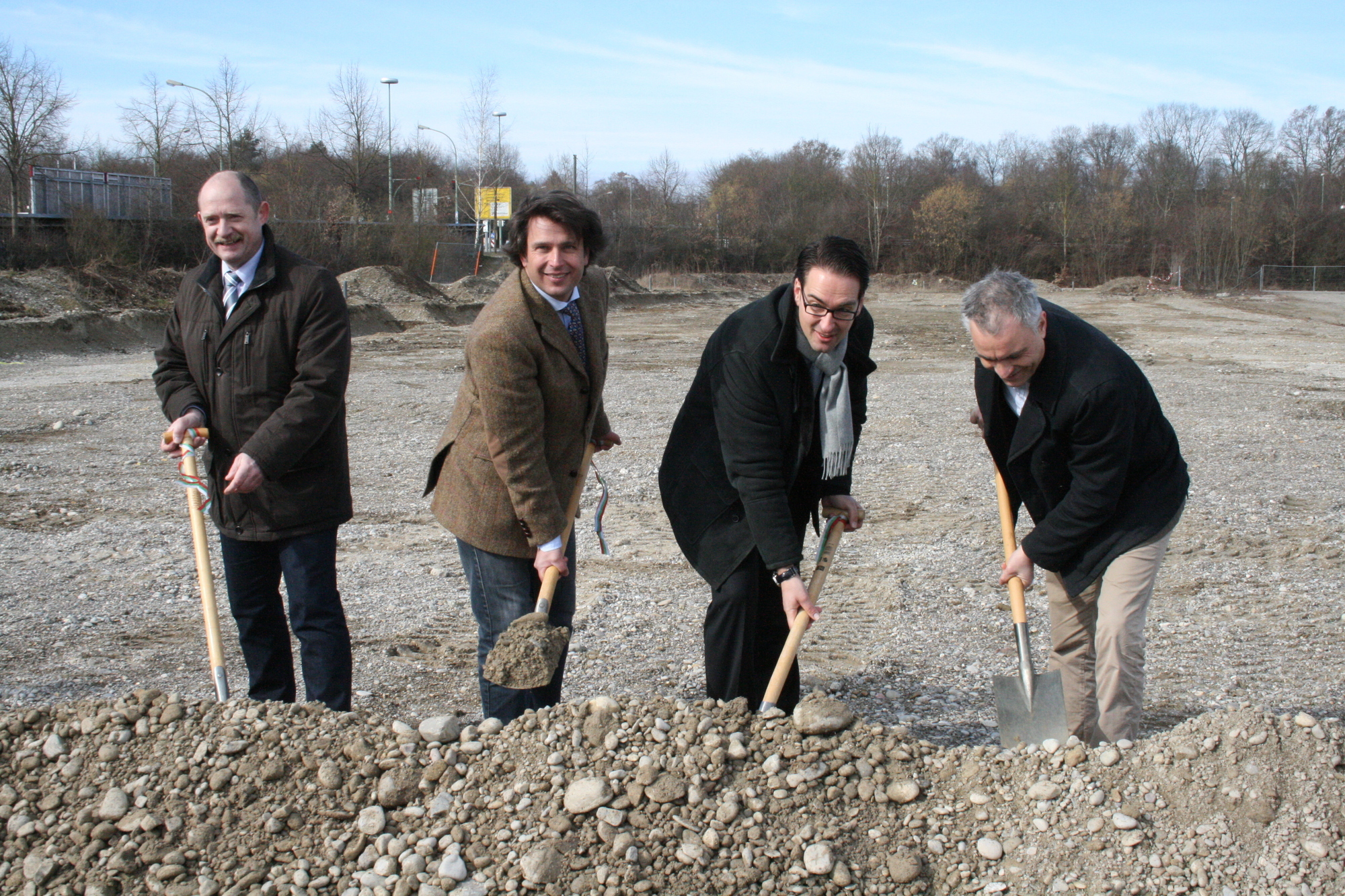 Am Holzweg entsteht ein neuer Wertstoff- und Servicepunkt. Foto: B4B SCHWABEN