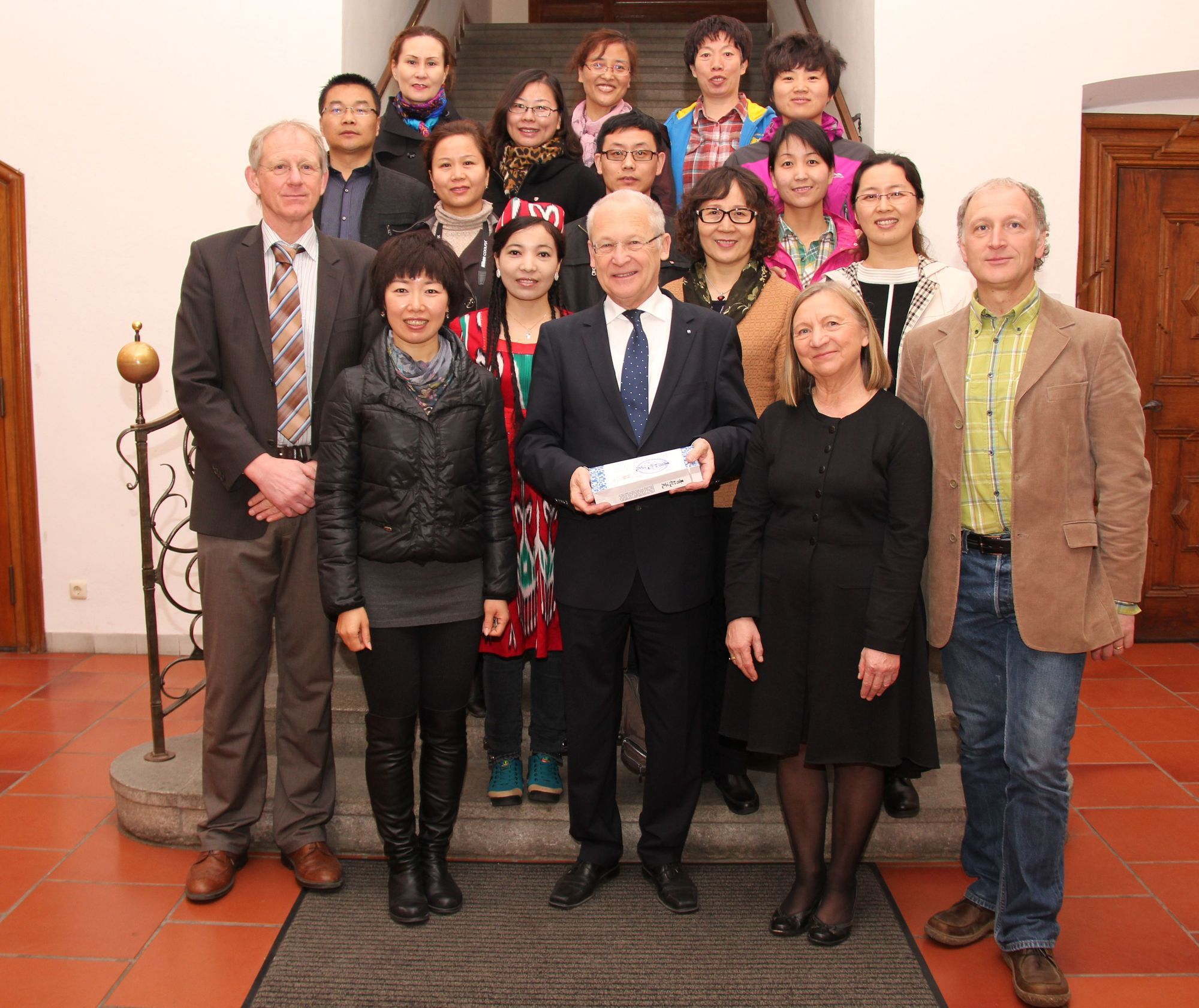 Chinesische Delegation zu Besuch beim bfz. Foto: Störl/Europabpro