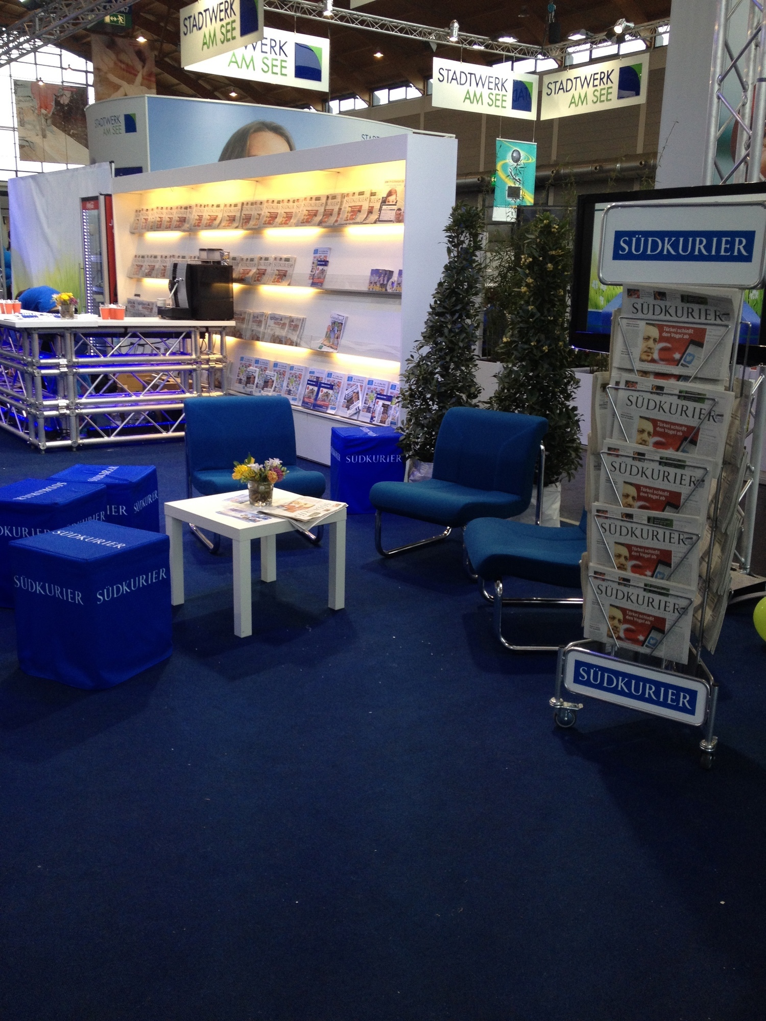 Frühlingsgefühle bei der IBO und ihren Schwesternmessen in der Messe Friedrichshafen. Foto: B4B SCHWABEN