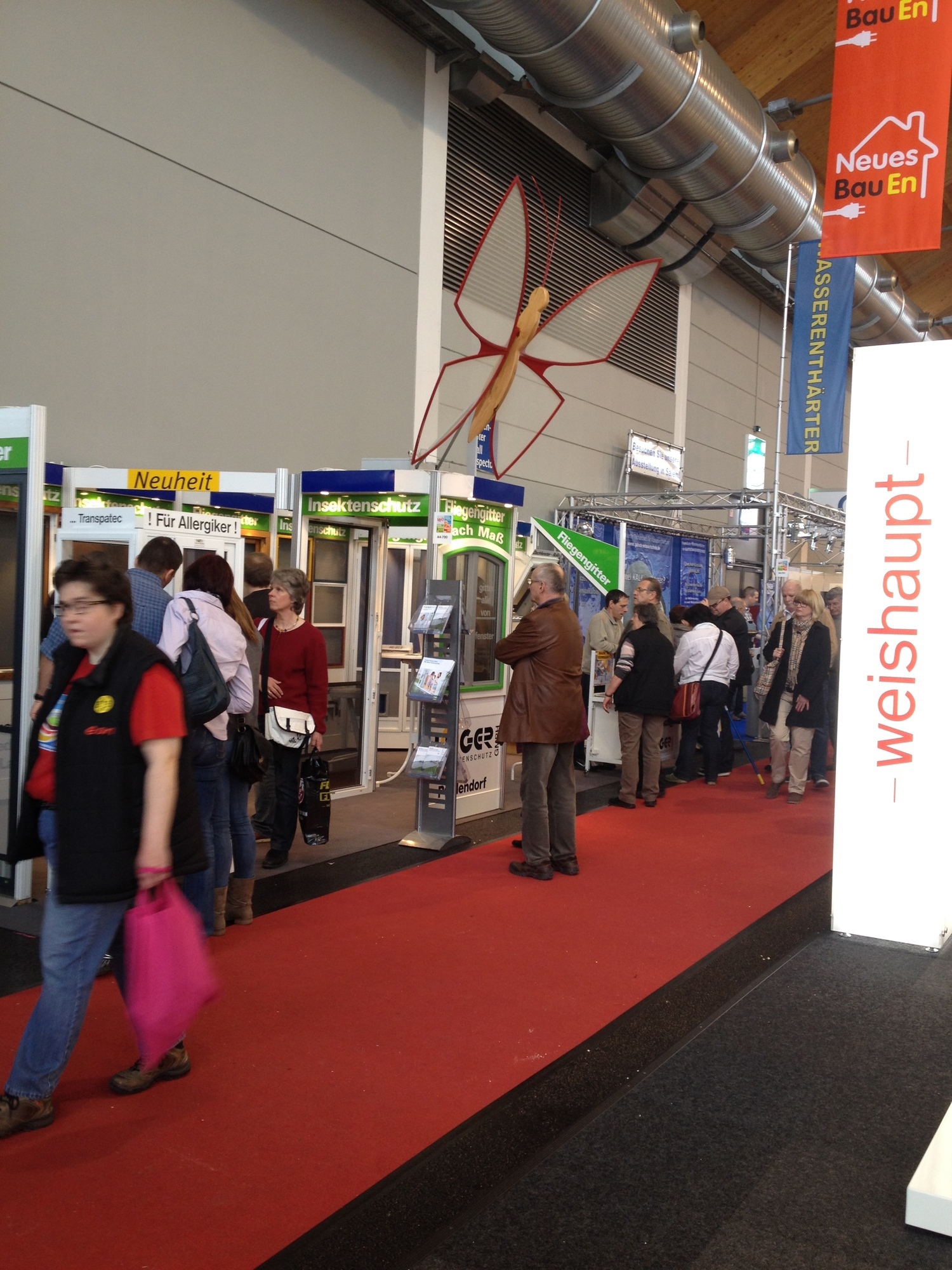 Frühlingsgefühle bei der IBO und ihren Schwesternmessen in der Messe Friedrichshafen. Foto: B4B SCHWABEN