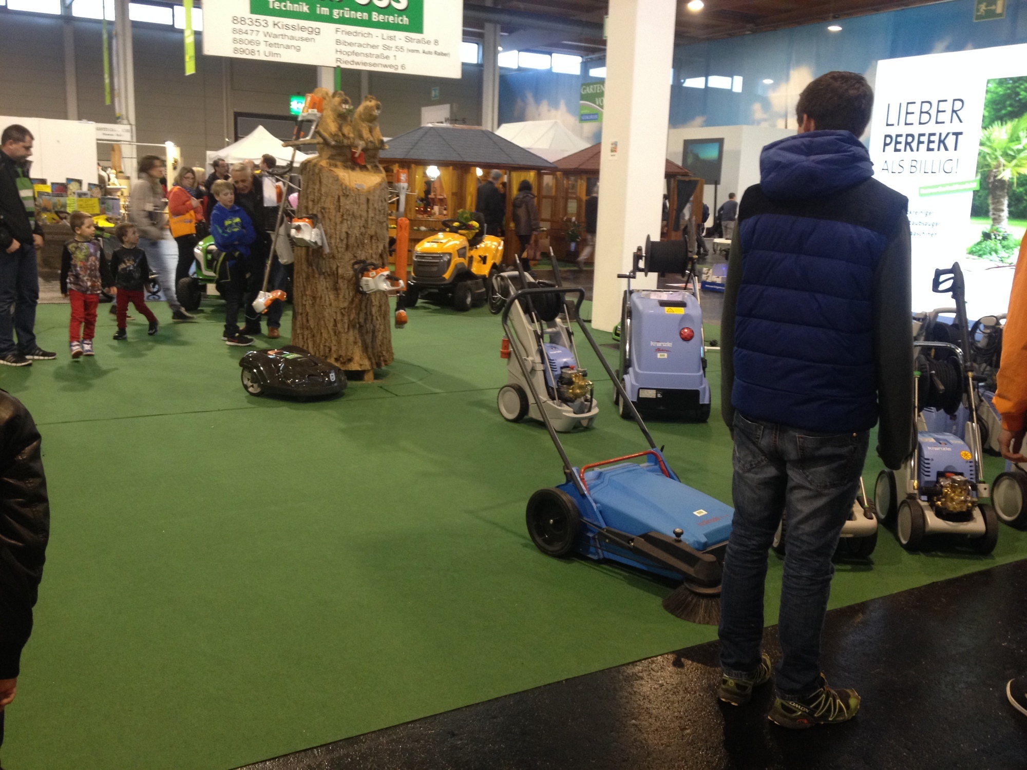 Frühlingsgefühle bei der IBO und ihren Schwesternmessen in der Messe Friedrichshafen. Foto: B4B SCHWABEN
