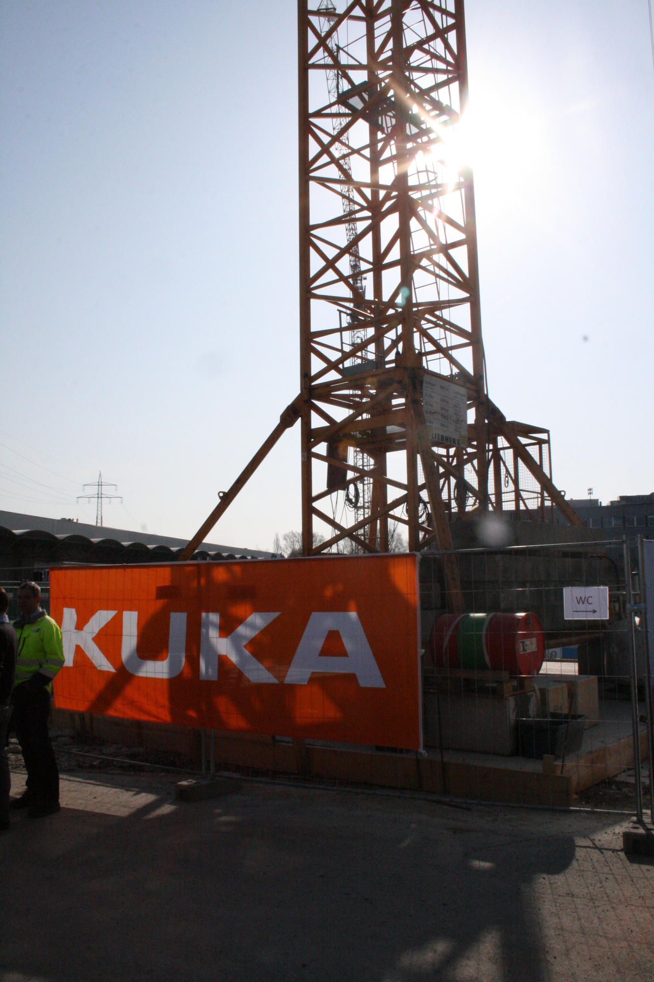 Grundsteinlegung des neuen Entwicklungs- und Technologienzentrums der KUKA AG. Foto: B4B SCHWABEN