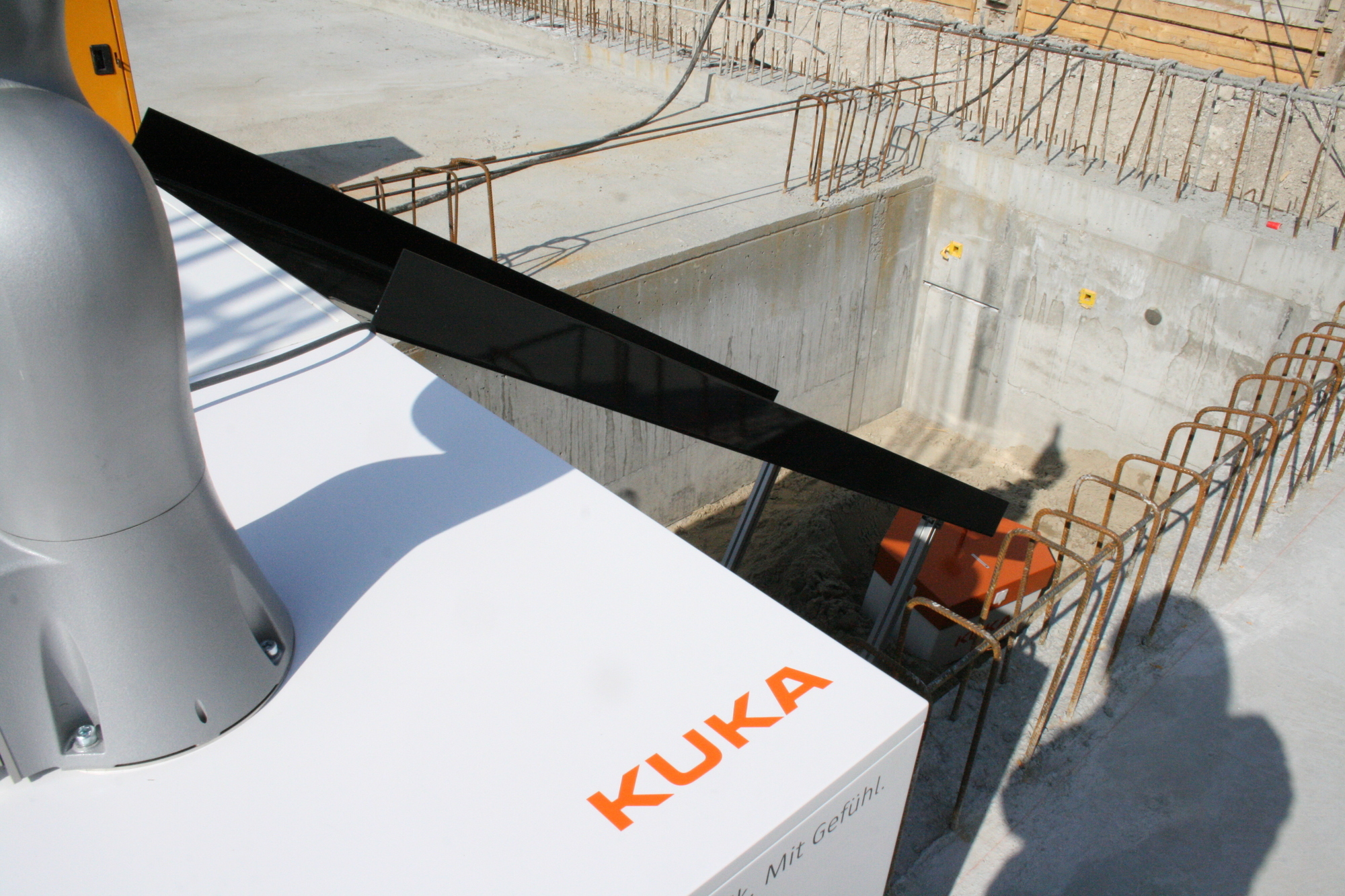 Grundsteinlegung des neuen Entwicklungs- und Technologienzentrums der KUKA AG. Foto: B4B SCHWABEN