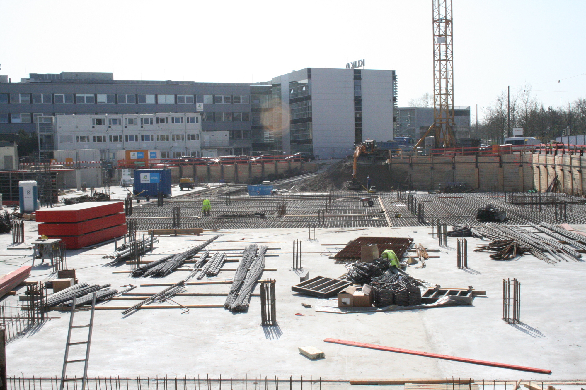 Grundsteinlegung des neuen Entwicklungs- und Technologienzentrums der KUKA AG. Foto: B4B SCHWABEN