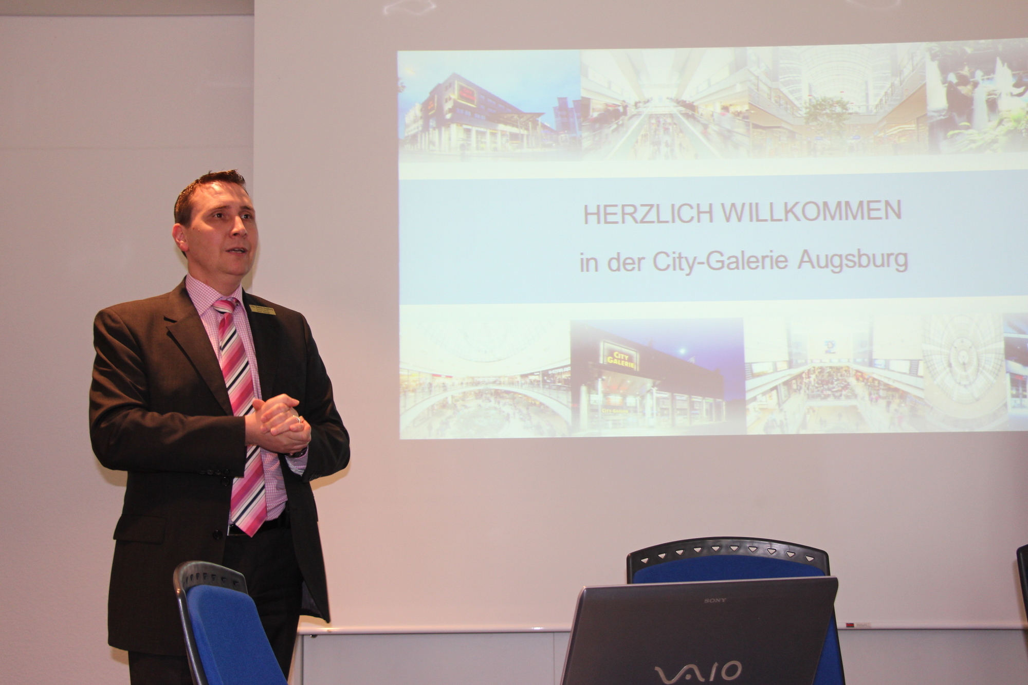 Abseits der Ladenstraße: Hinter den Kulissen der City Galerie. Foto: B4B SCHWABEN