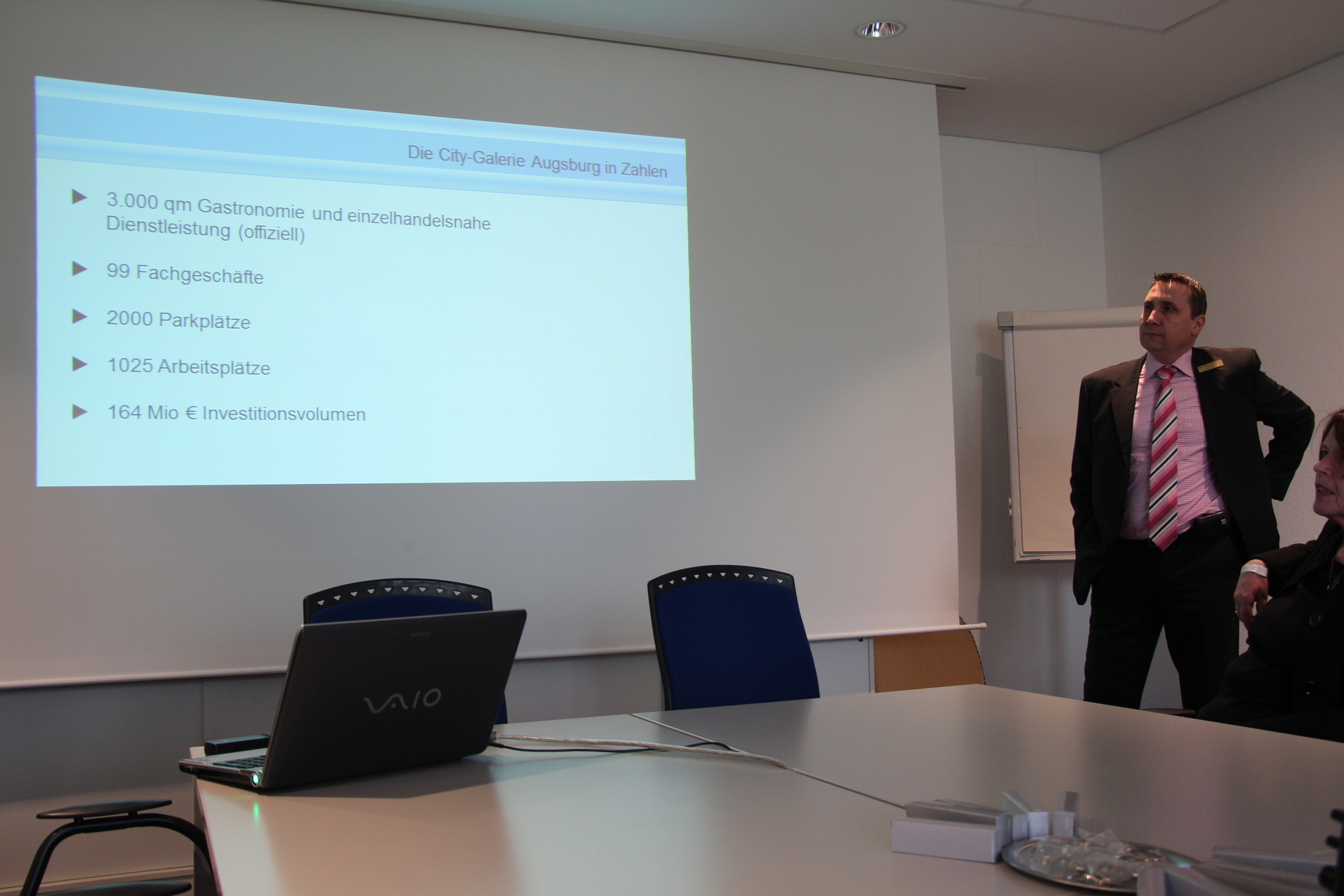 Abseits der Ladenstraße: Hinter den Kulissen der City Galerie. Foto: B4B SCHWABEN