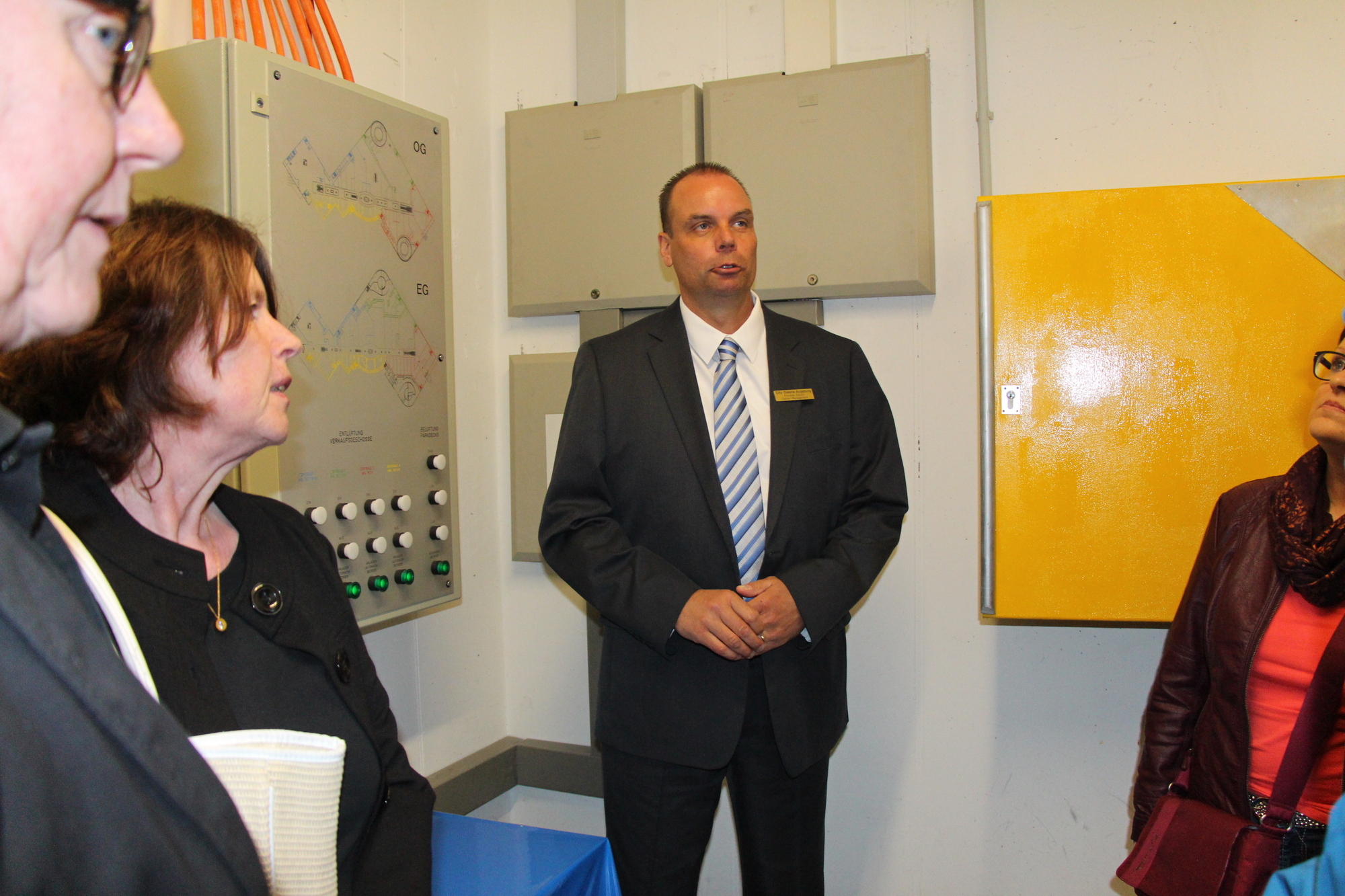 Abseits der Ladenstraße: Hinter den Kulissen der City Galerie. Foto: B4B SCHWABEN