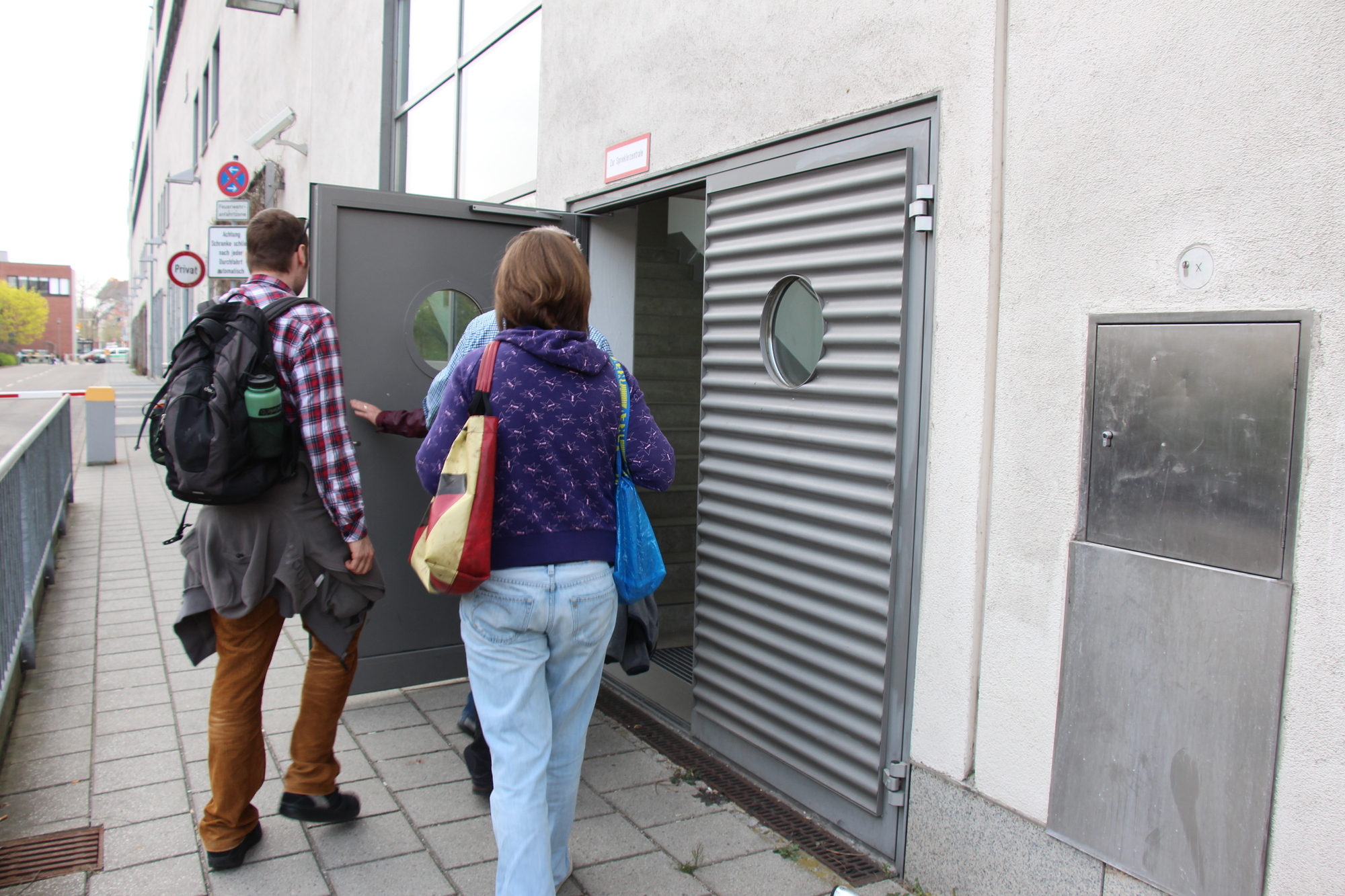 Abseits der Ladenstraße: Hinter den Kulissen der City Galerie. Foto: B4B SCHWABEN