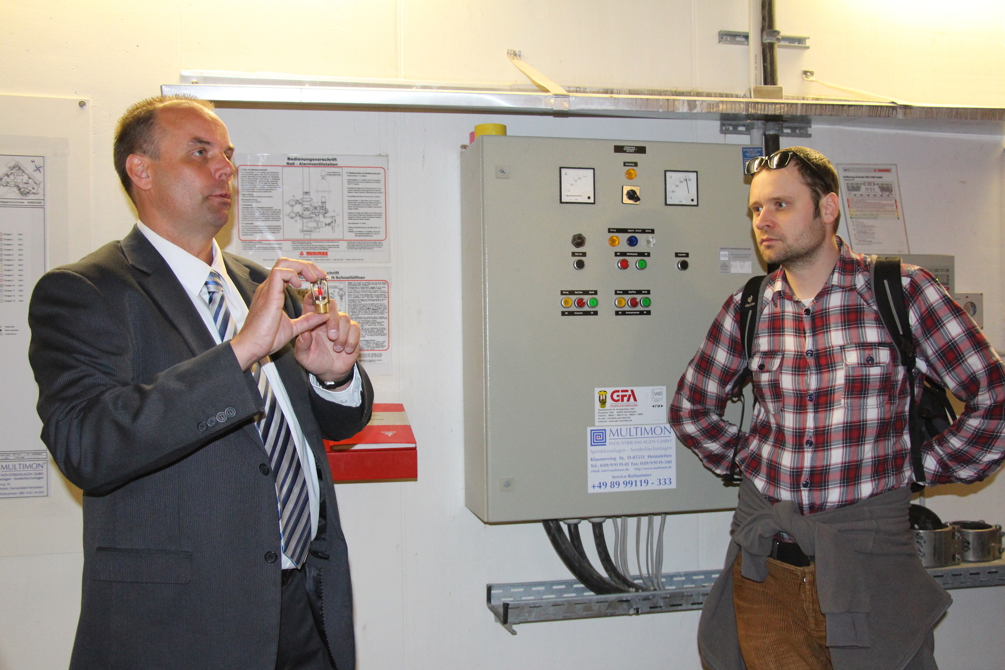 Abseits der Ladenstraße: Hinter den Kulissen der City Galerie. Foto: B4B SCHWABEN