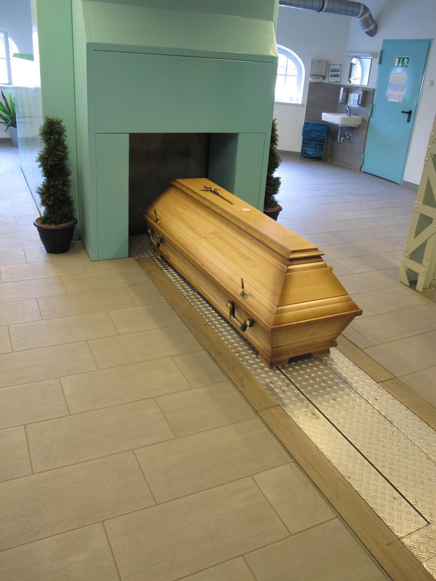 Das Augsburger Krematorium gewährt TIEFE Einblicke. Foto: B4B SCHWABEN