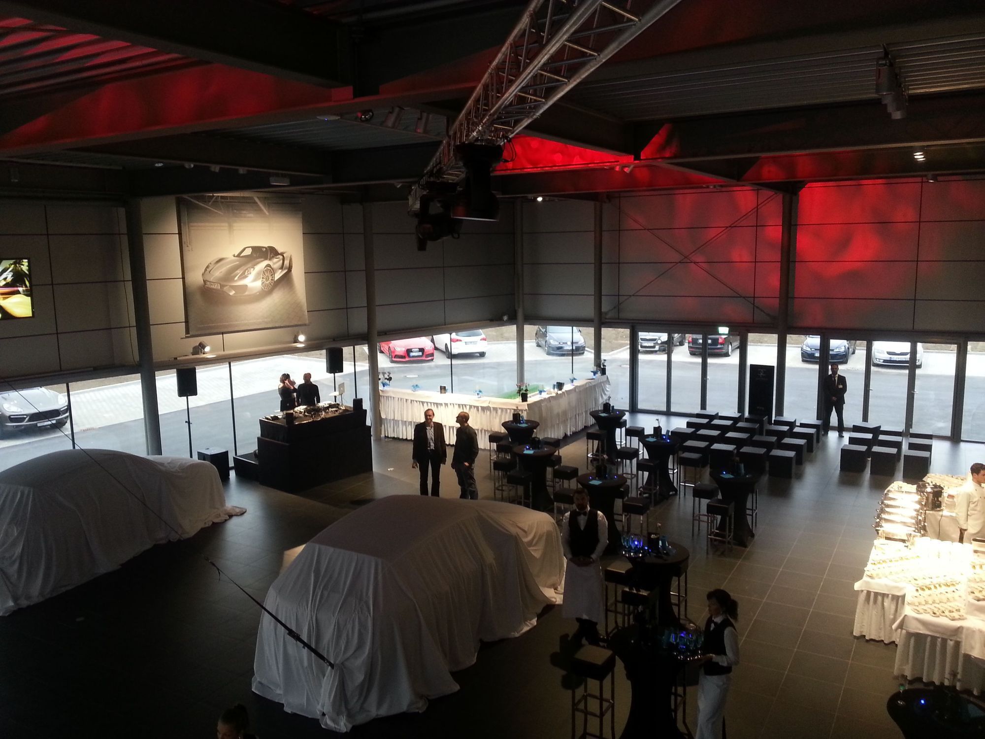Eröffnungsfeier: Porsche Zentrum Allgäu.