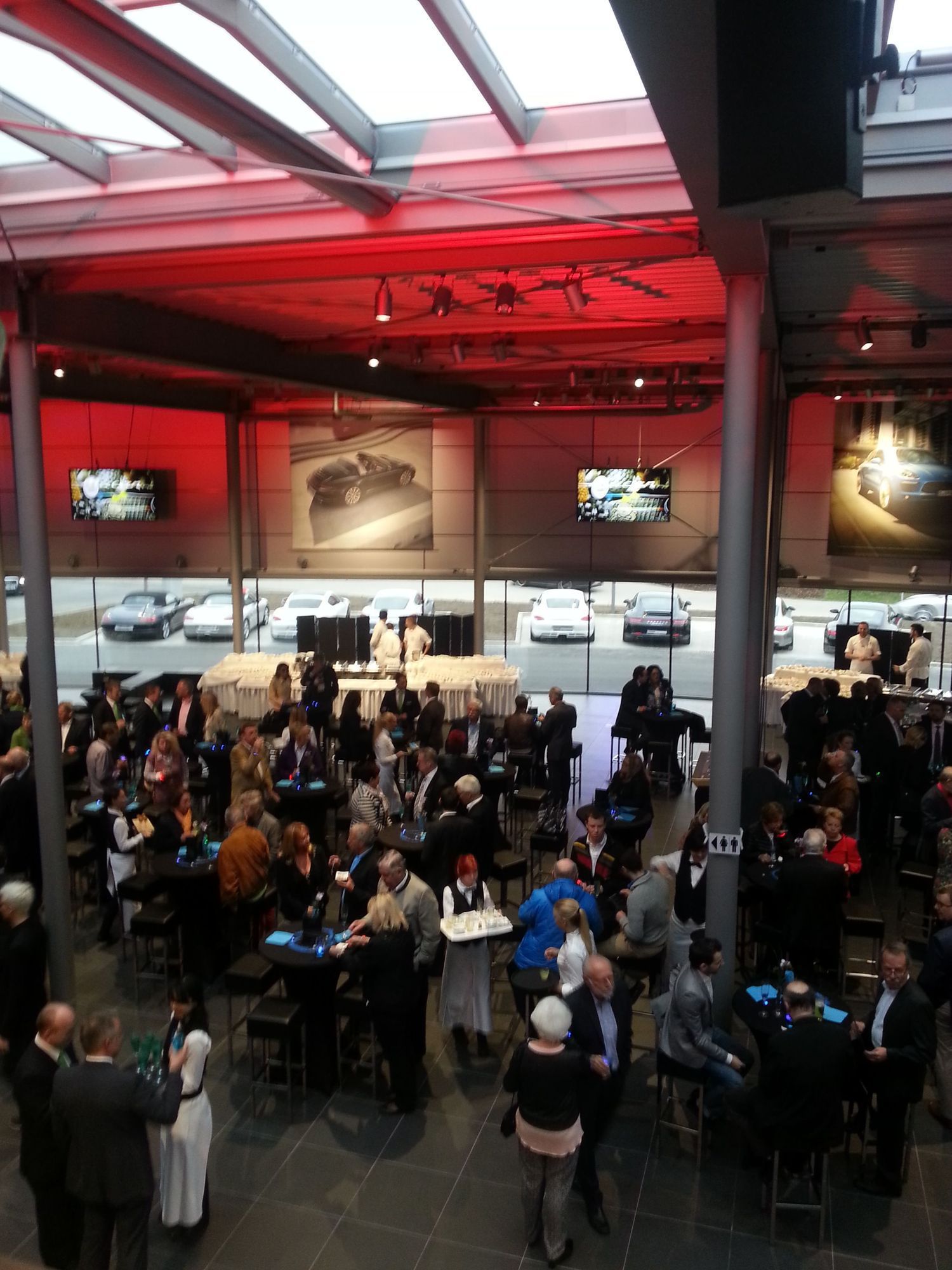 Eröffnungsfeier: Porsche Zentrum Allgäu.