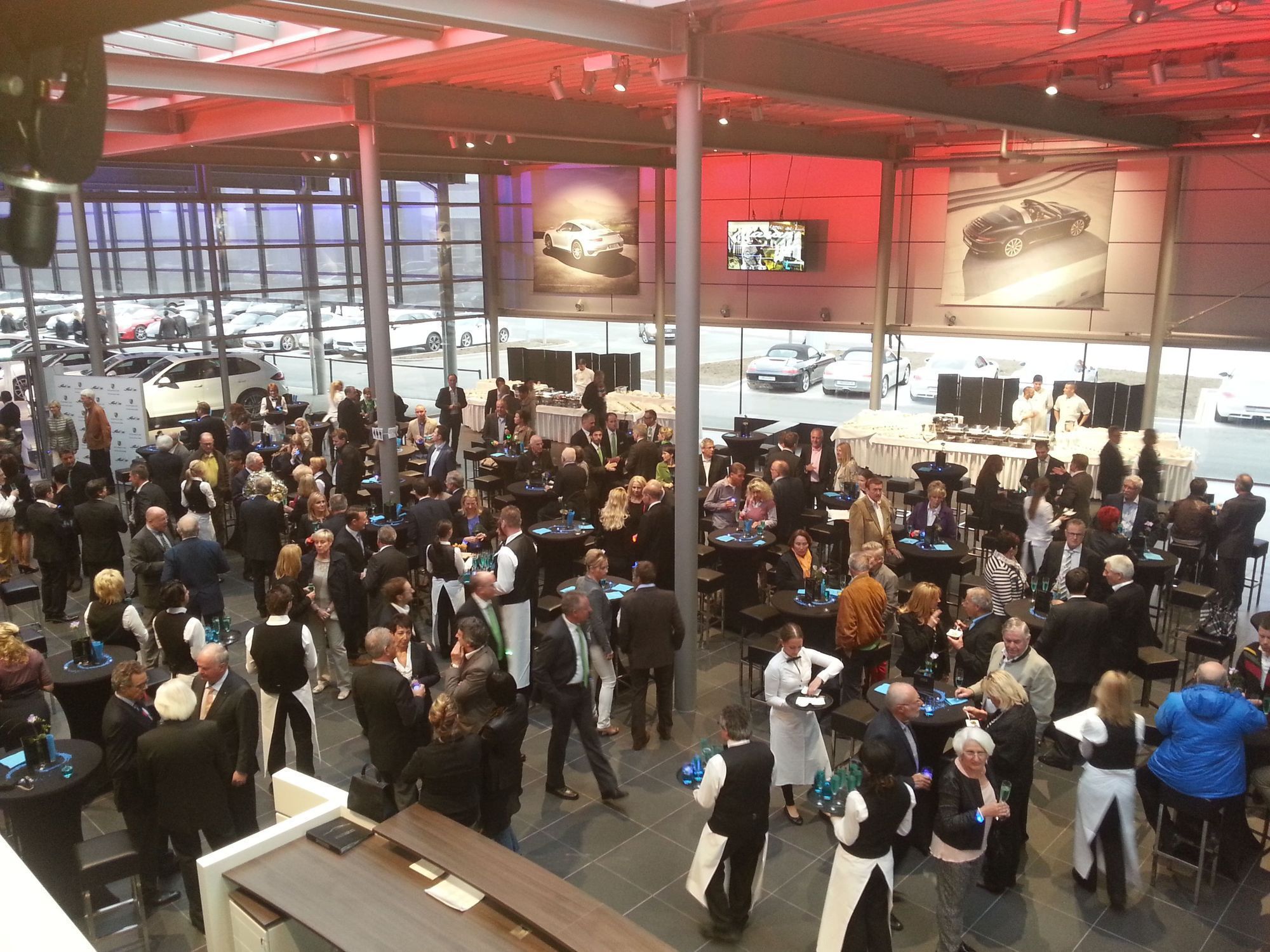 Eröffnungsfeier: Porsche Zentrum Allgäu.